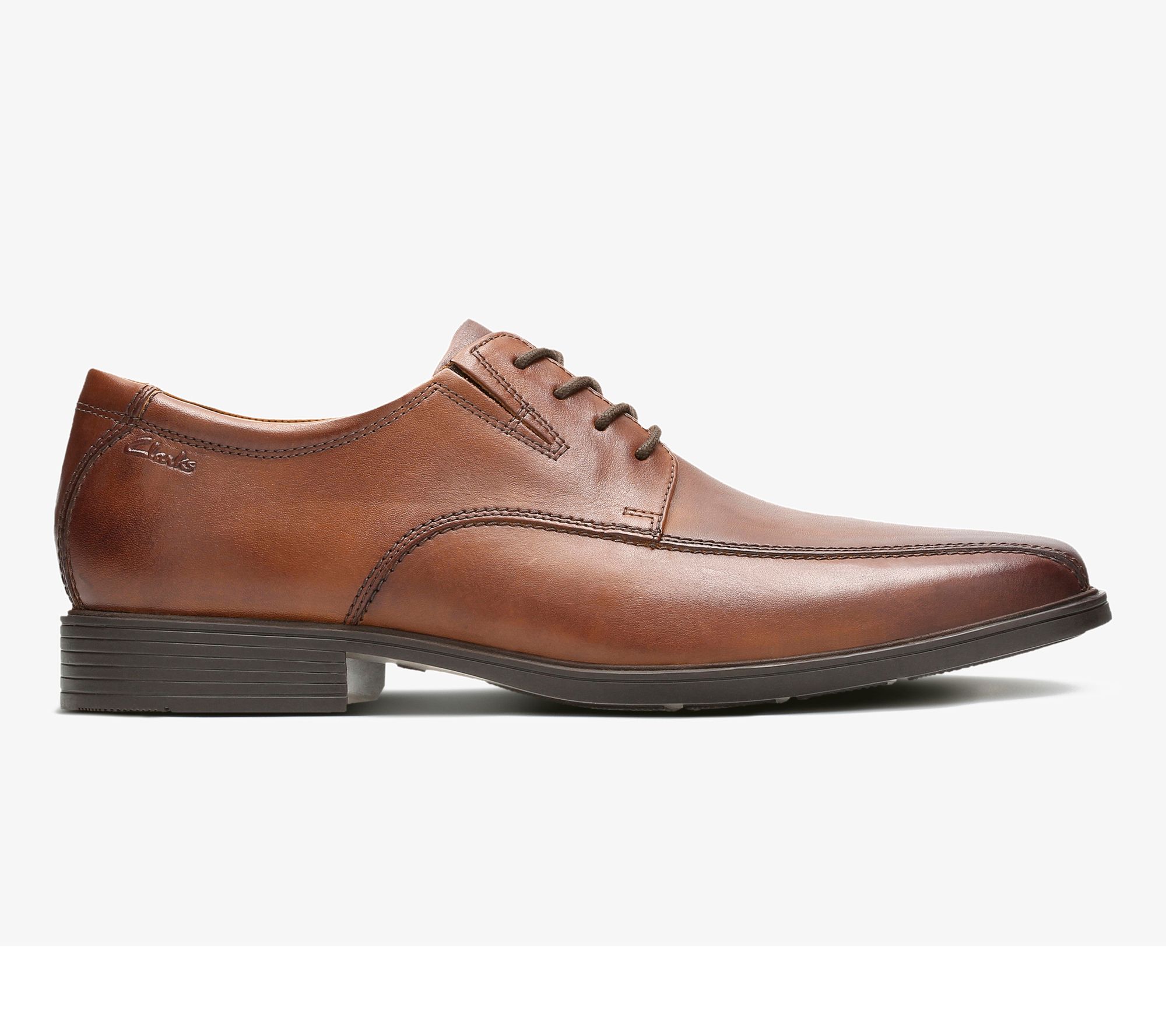 Clarks Collection Men's Leather Derby Shoe - Ti lden Walk