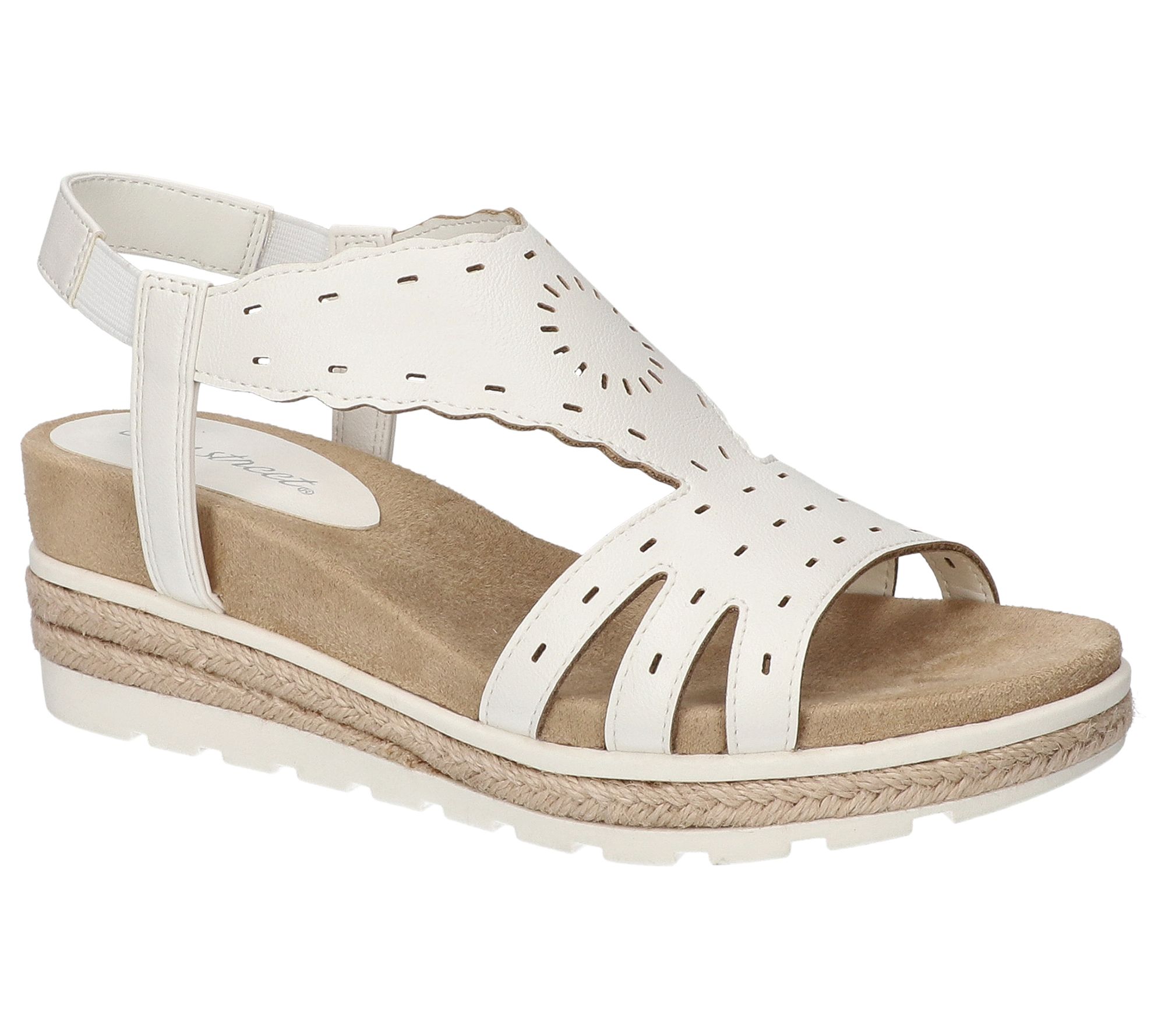 Easy Street Wedge Sandals - Fran
