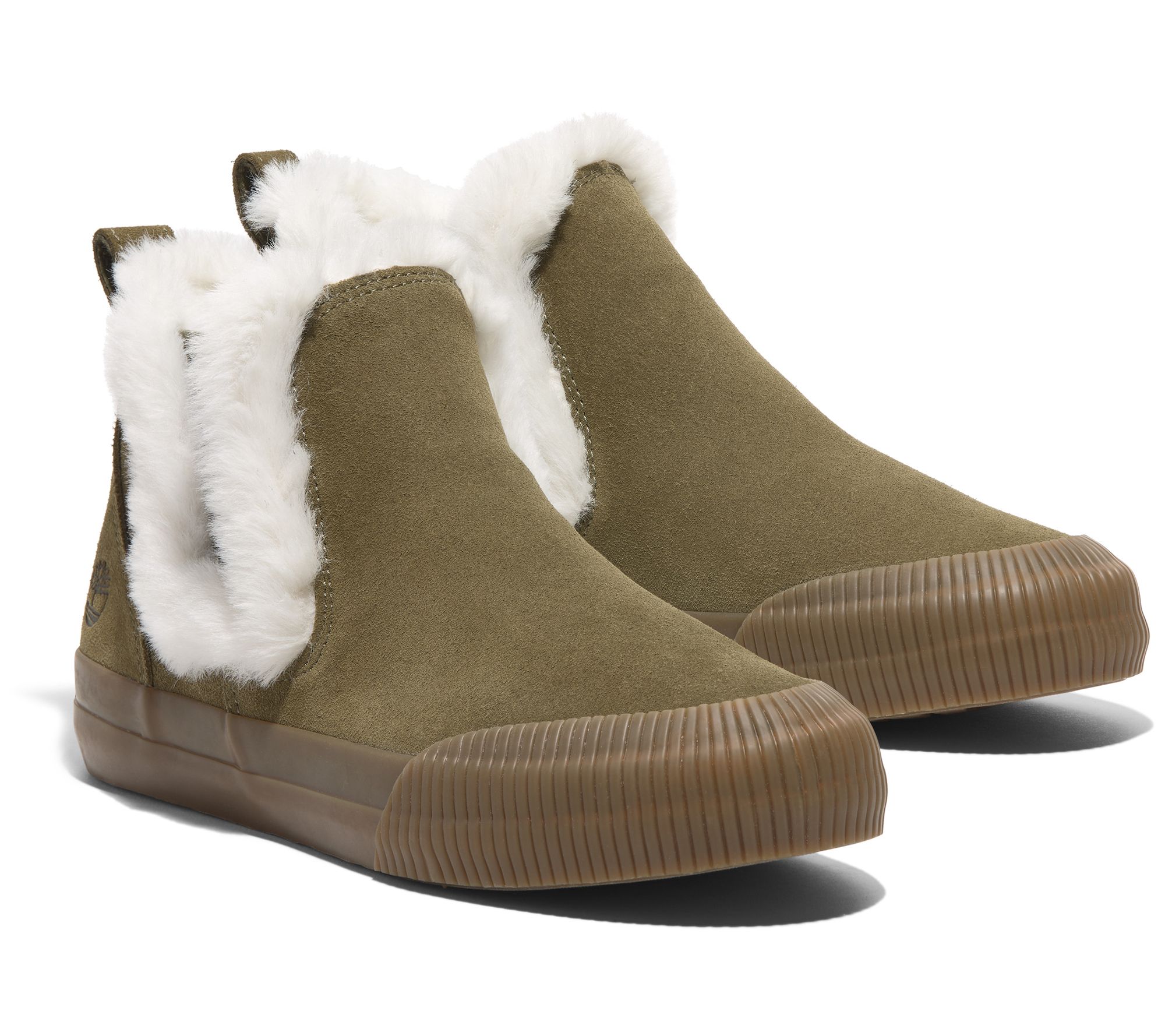 "As Is" Timberland Suede Warm Lined Slip-Ons - Skyla Bay