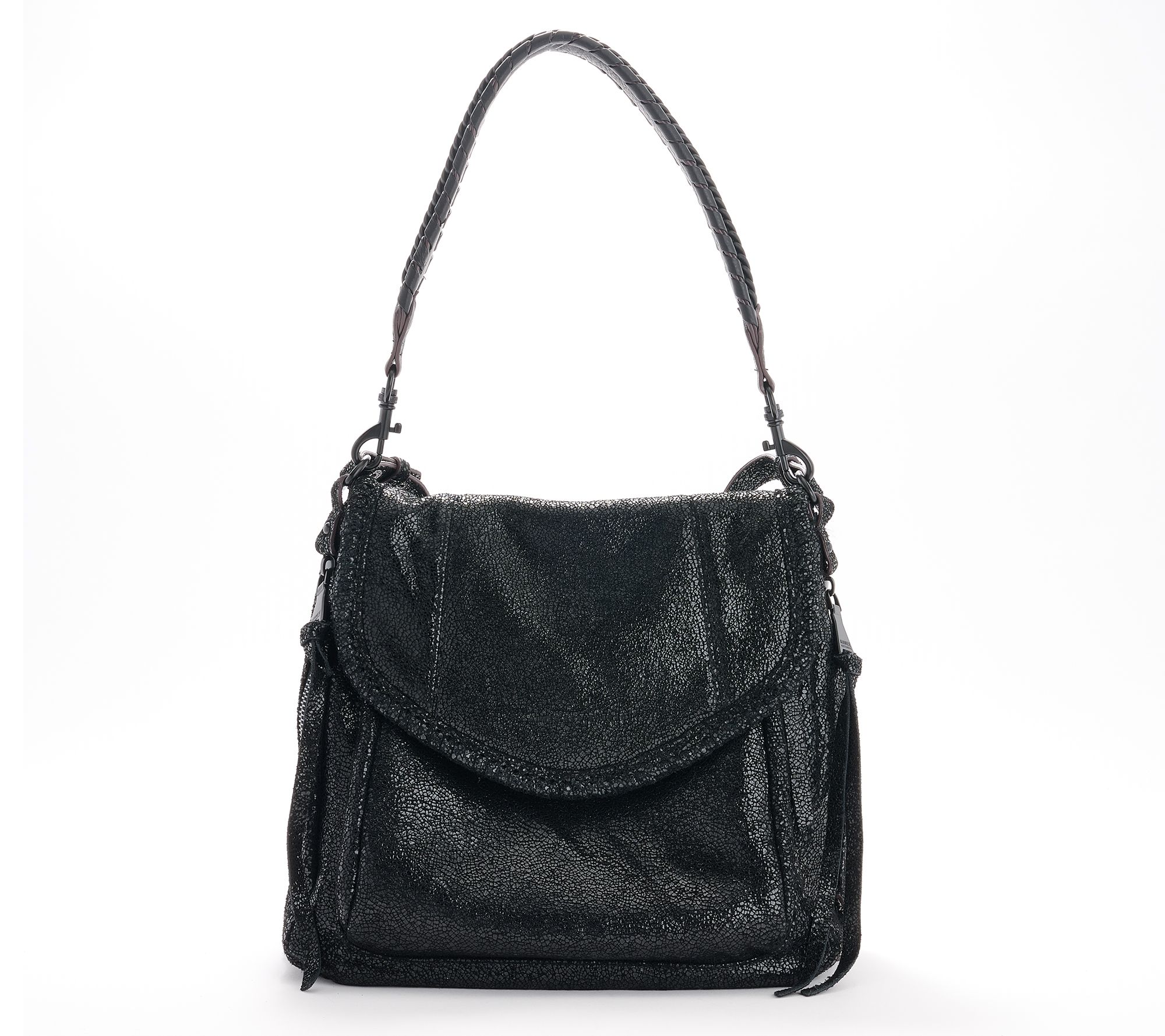 "As Is" Aimee Kestenberg All for Love Novelty Leather Shoulder Bag