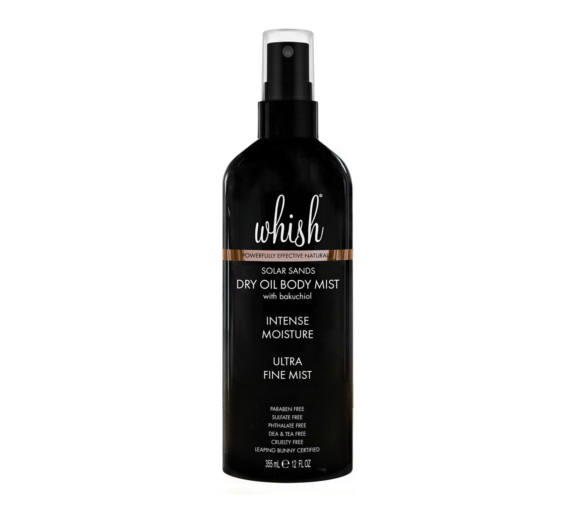 Whish Super Size 12oz Dry Oil Body Mist with Bakuchiol