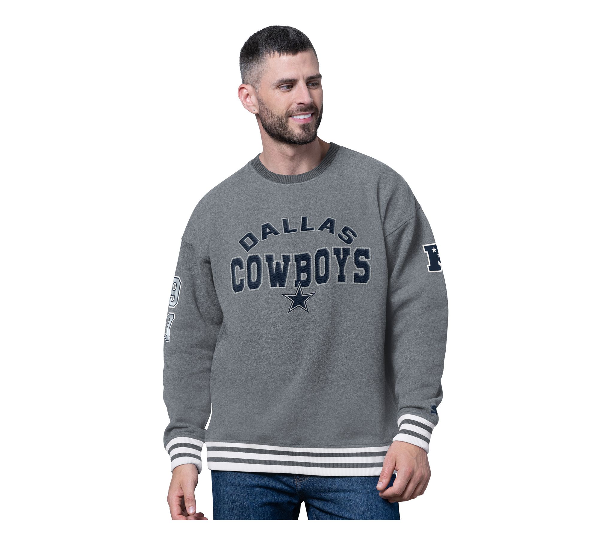 NFL Officially Licensed Dallas Men's Starter Crewneck