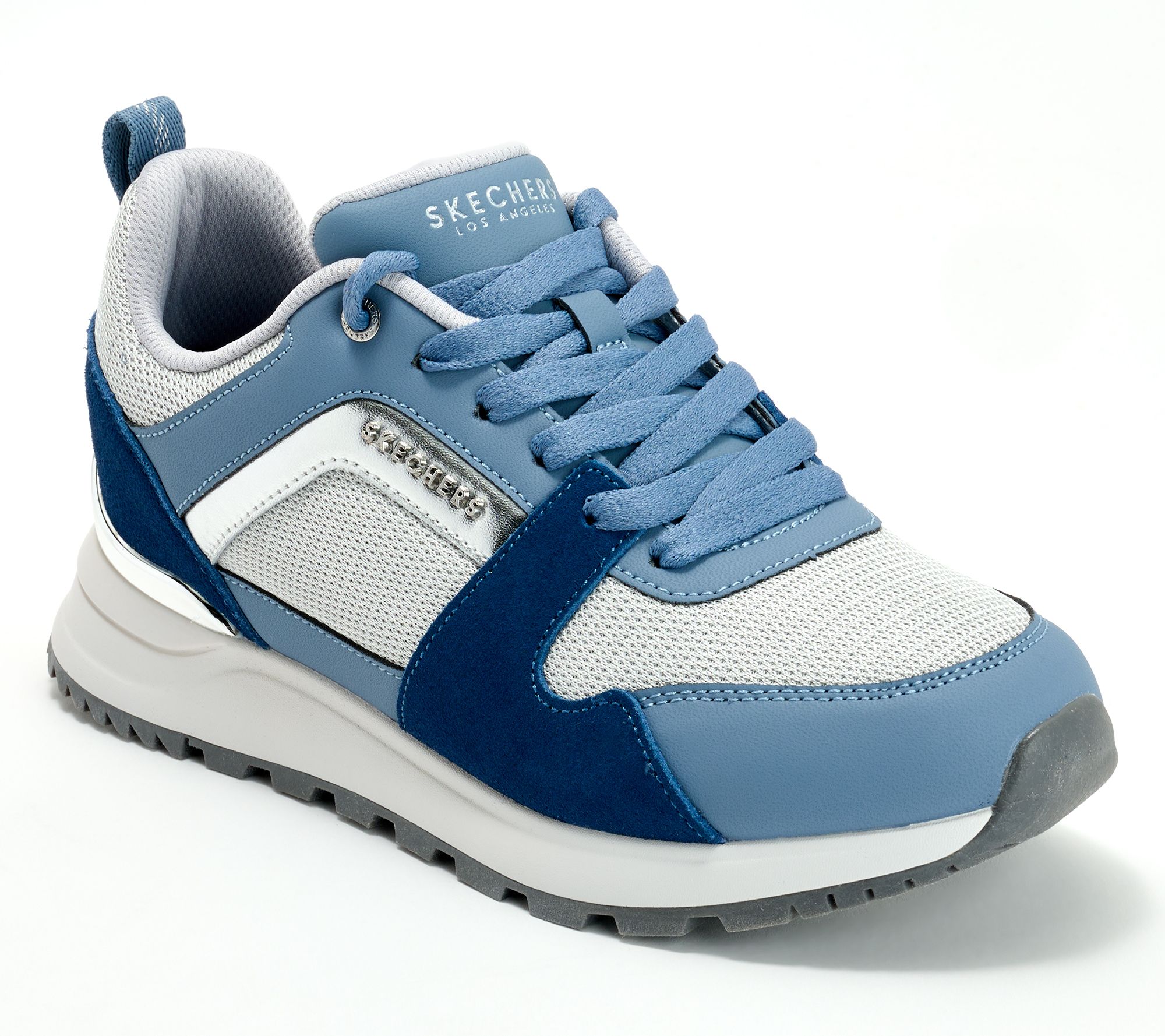 "As Is" Skechers Street Hidden Wedge Lace-Up Sneakers-Runway