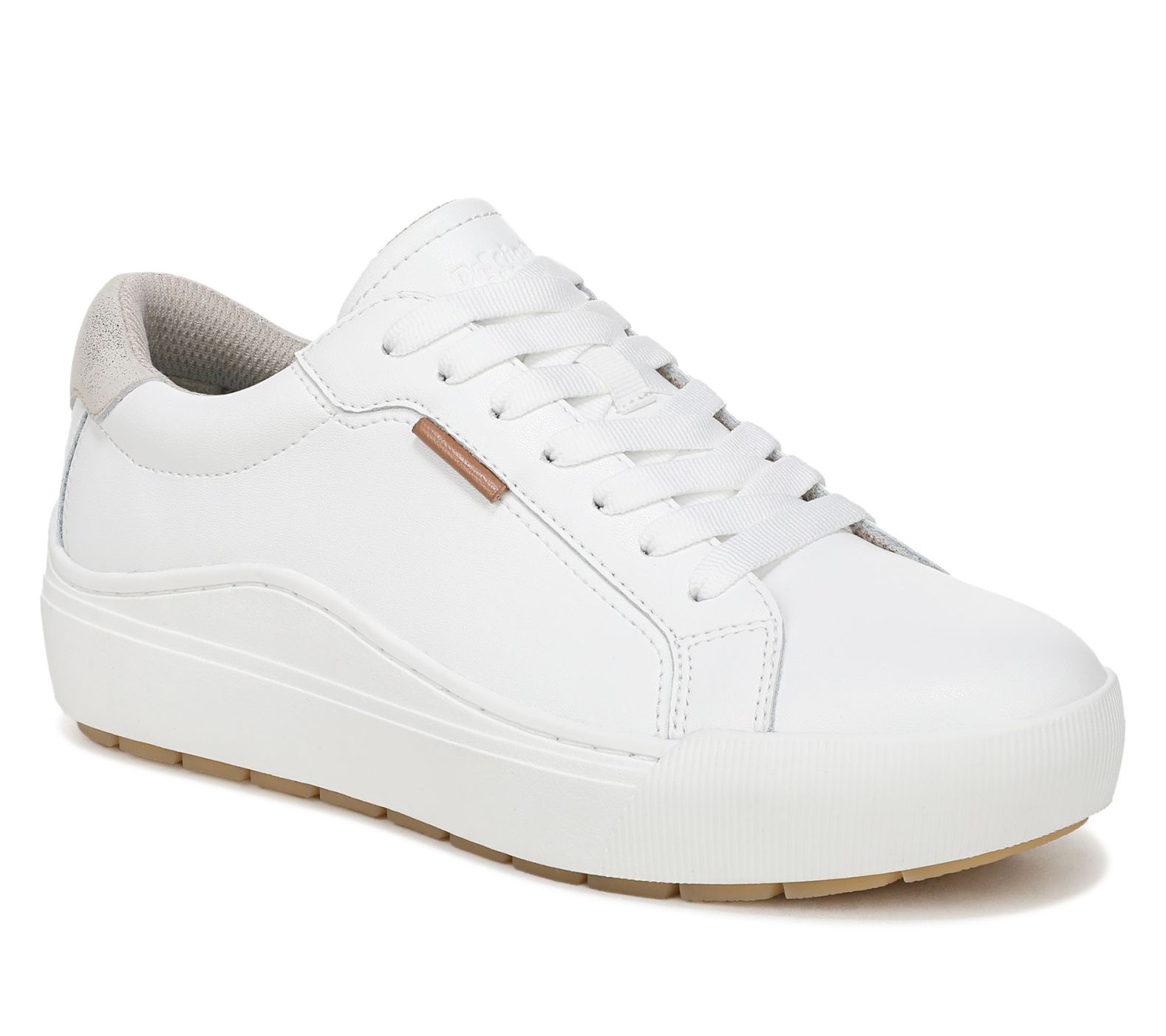 Dr. Scholl's Leather Lace-Up Sneaker - Take Time
