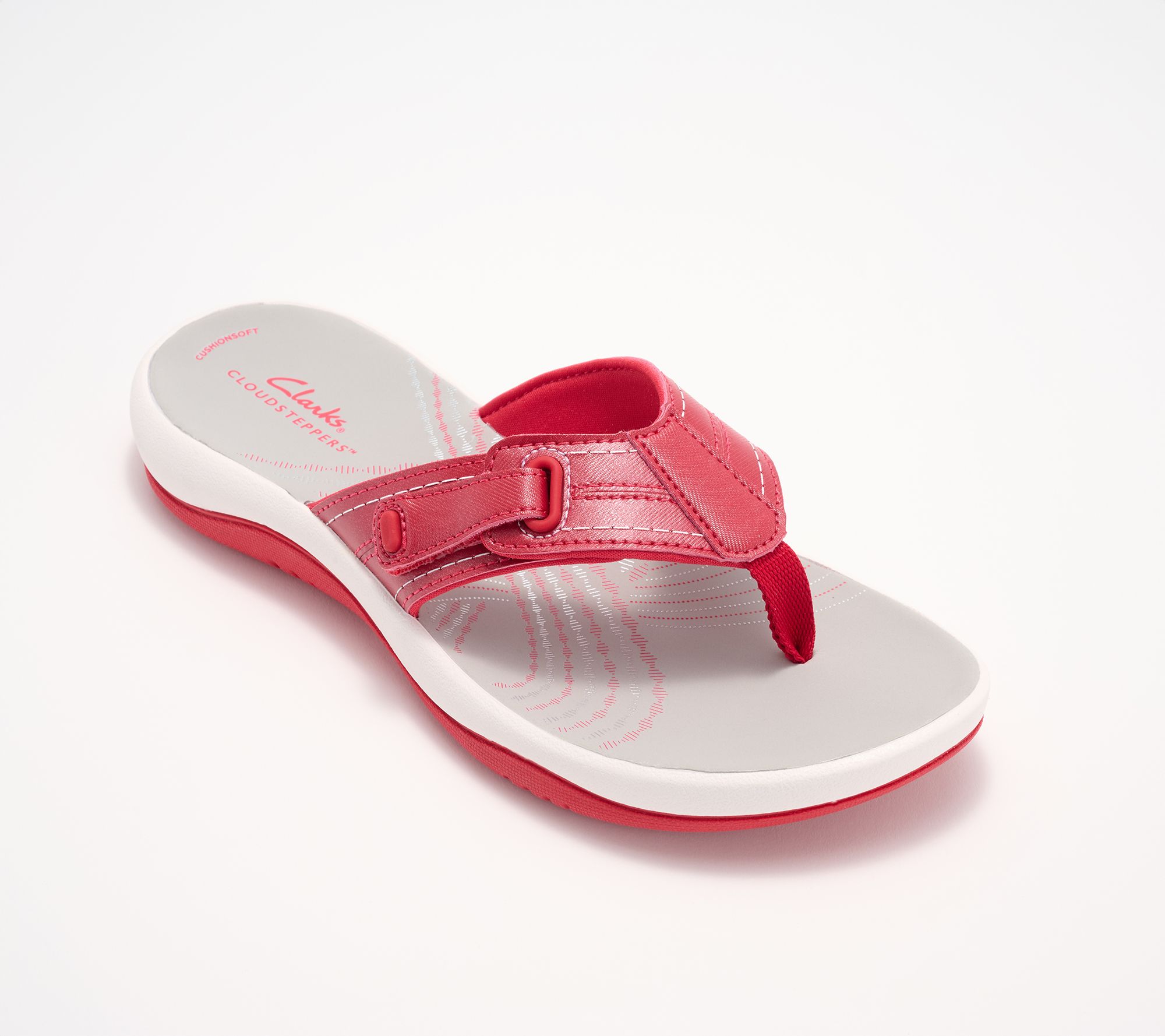 Clarks Cloudsteppers Thong Sandals - Sunmaze Loop