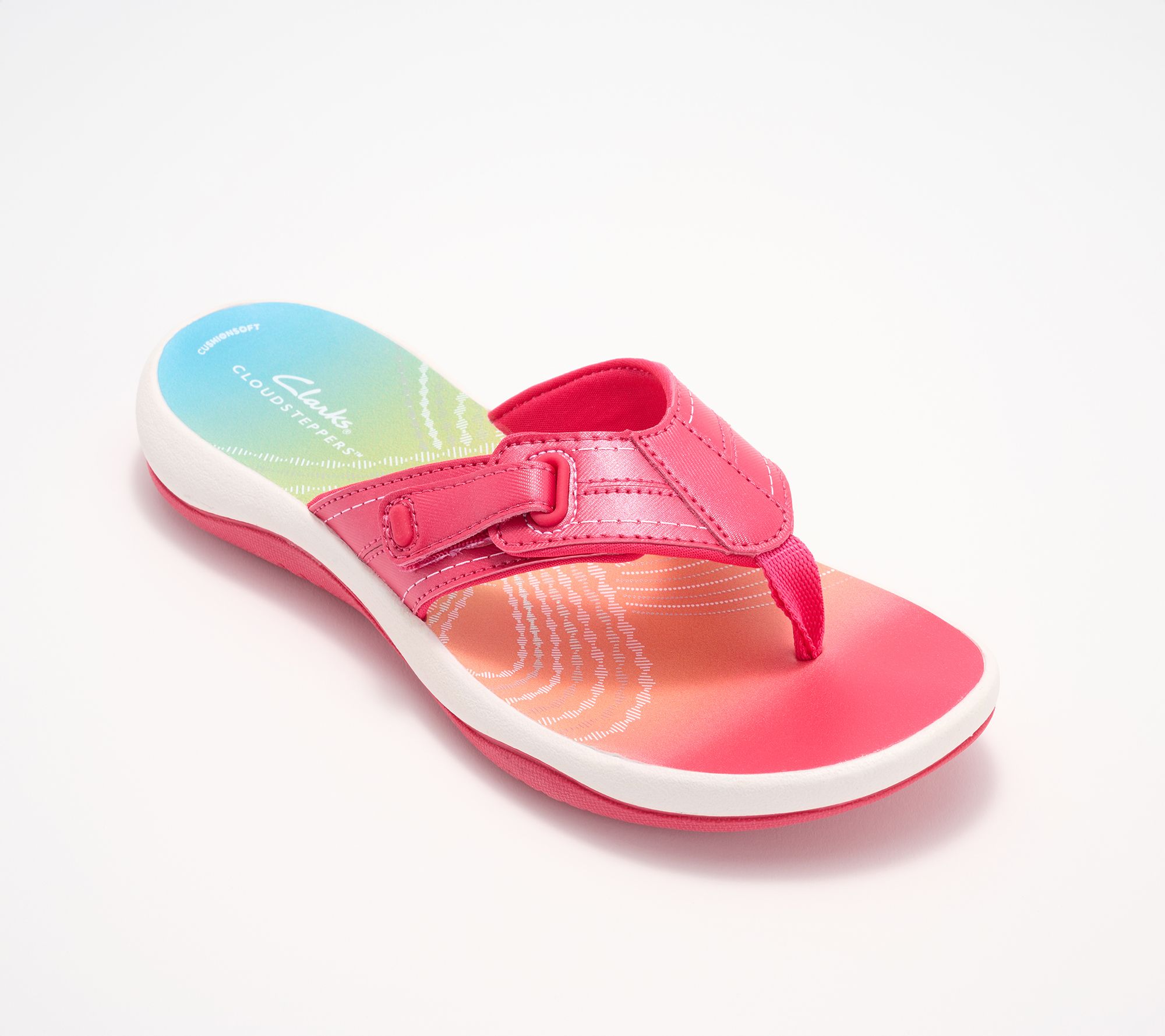 Clarks Cloudsteppers Thong Sandals - Sunmaze Loop
