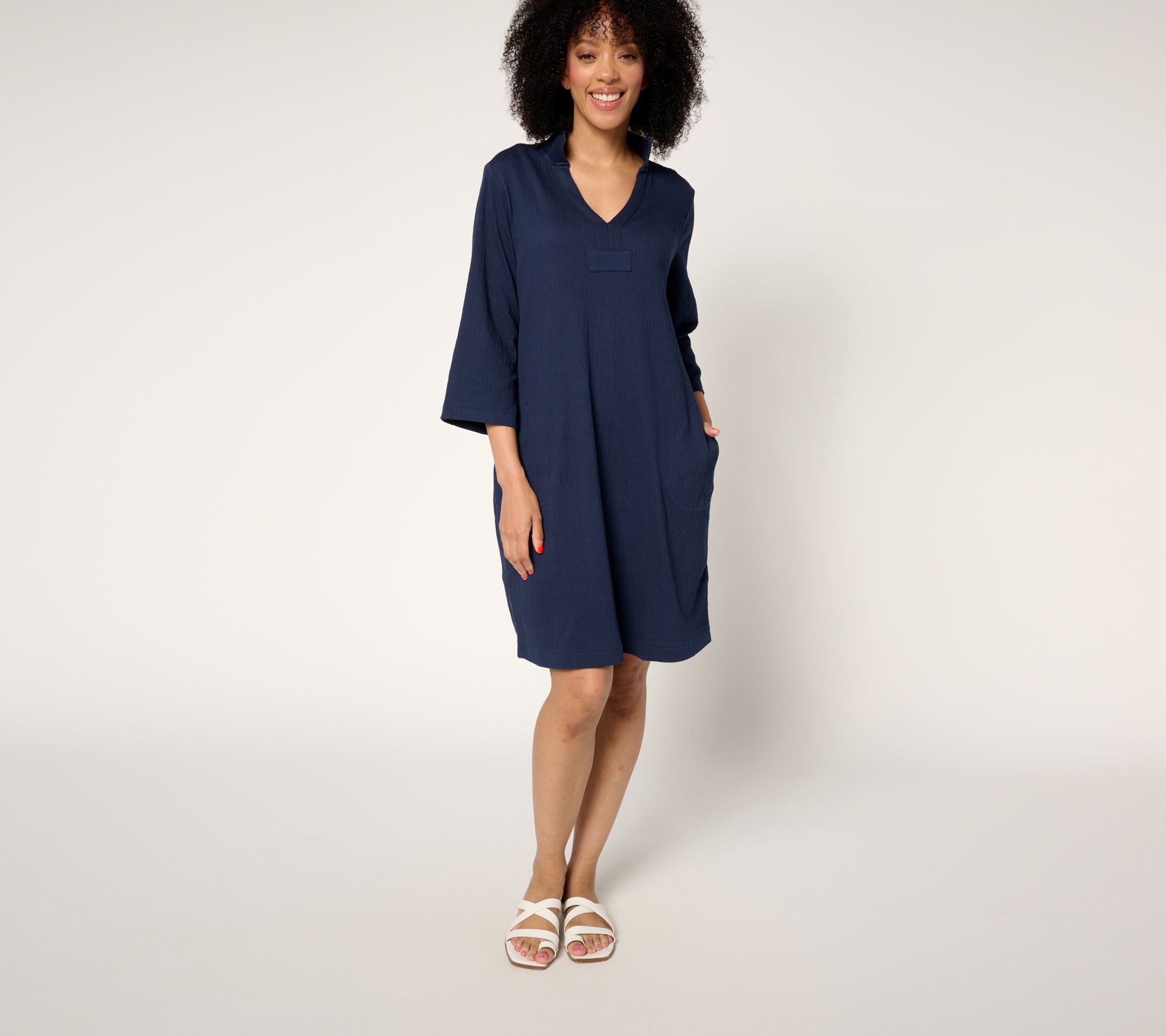 "As Is" Belle by Kim Gravel Petite Packabelle Resort Dress