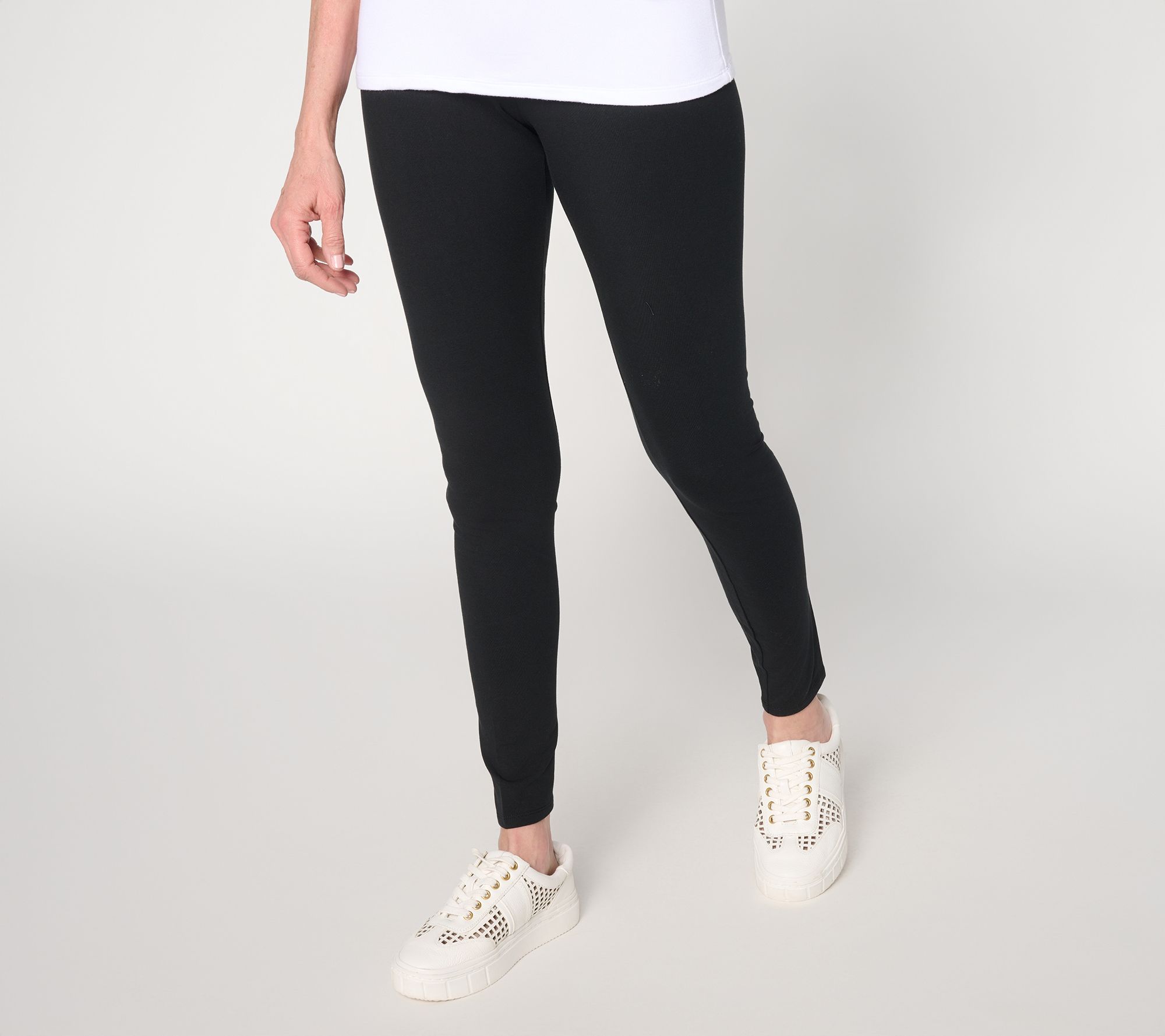  Denim & Co. Essentials Petite Ankle Length Leggings