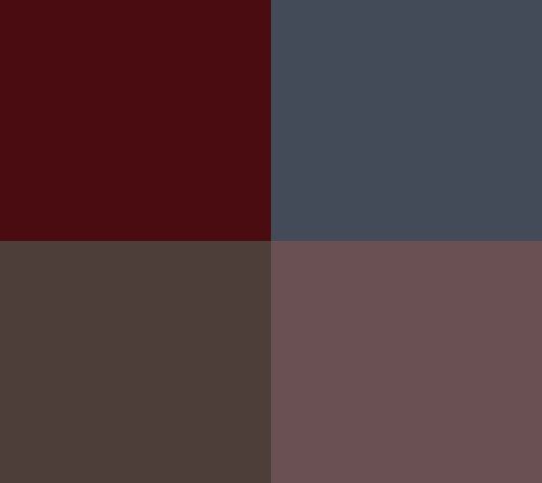 Dark red Multi