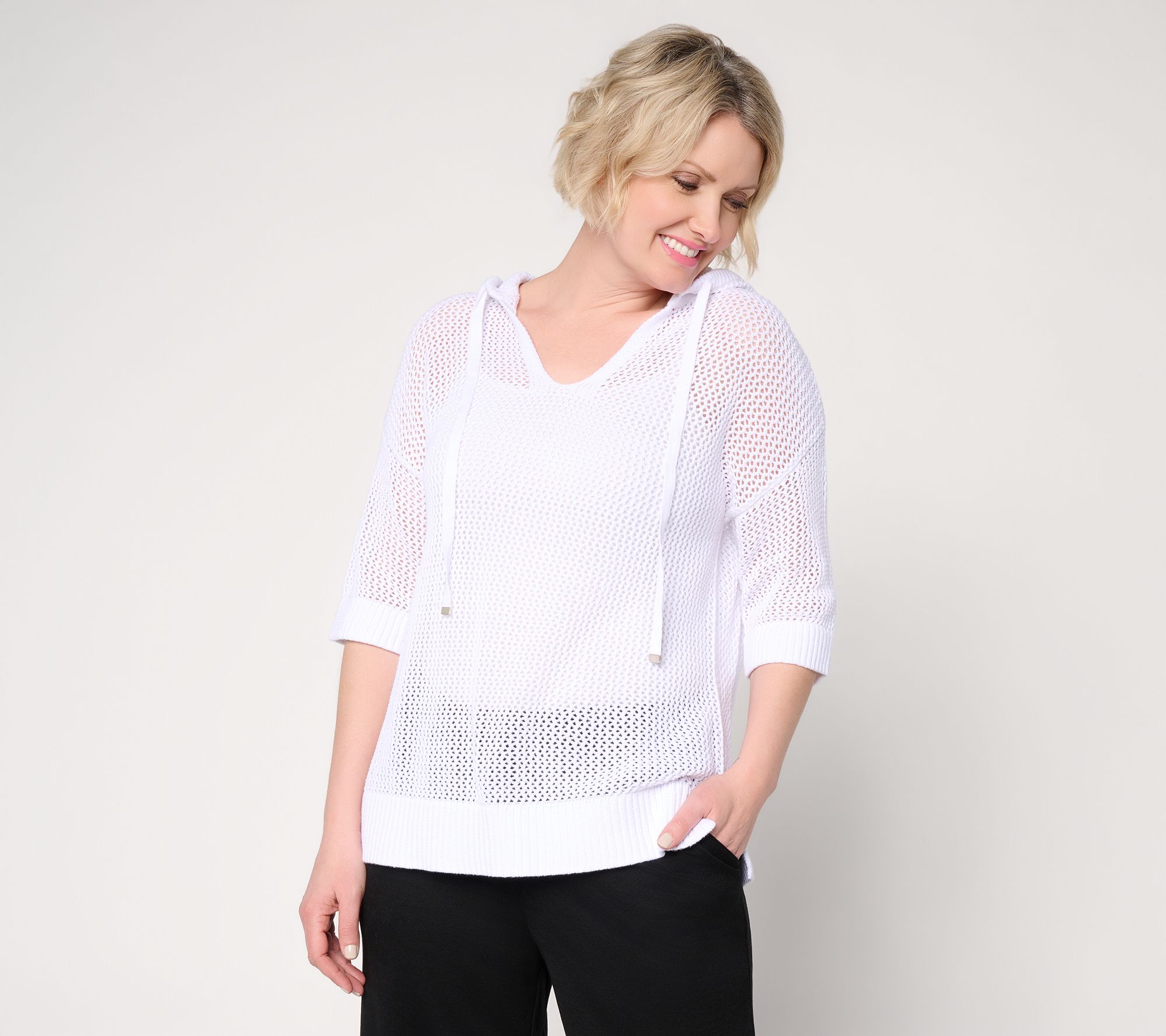 Belle by Kim Gravel Slay the Vacay 100% Cotton Poncho