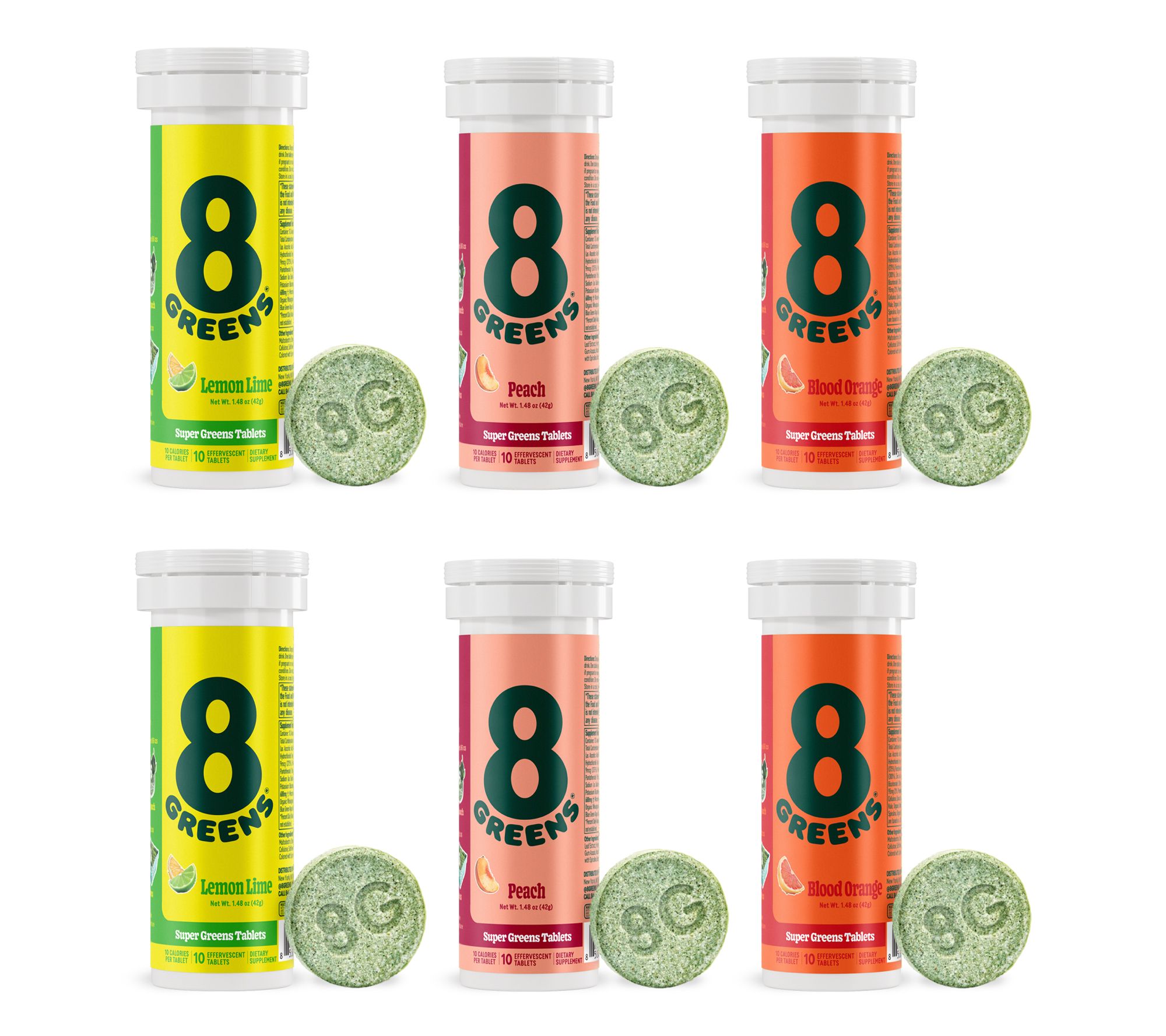 8Greens Effervescent Drink  Tablets 60-Count Auto-Delivery