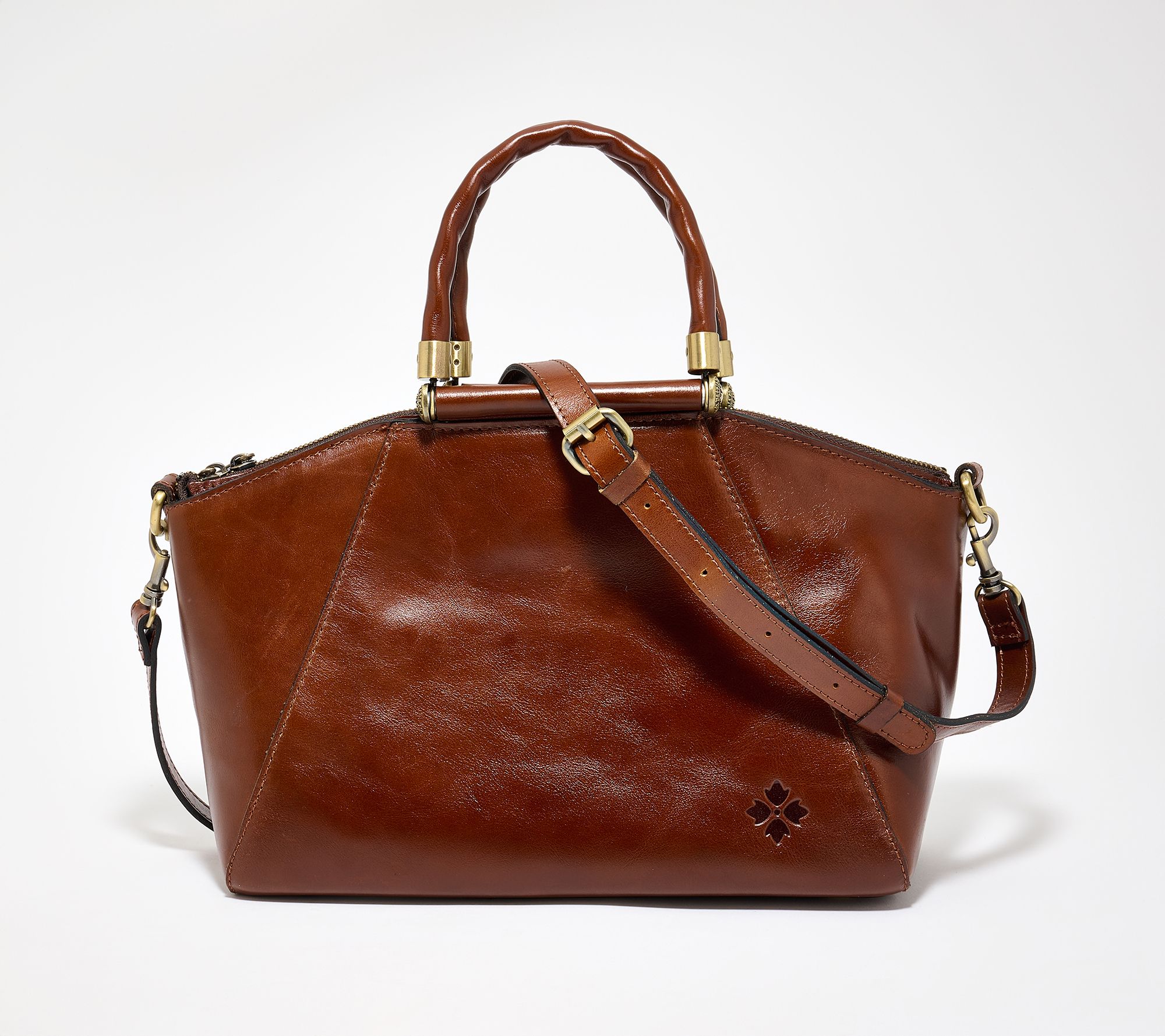 "As Is" Patricia Nash Leather Holland Top Handle Satchel
