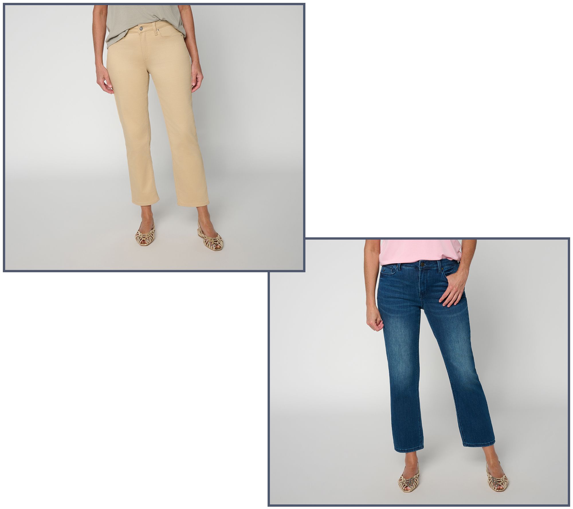 Felt Denim by Laurie Felt Daisy Denim Ankle Jean