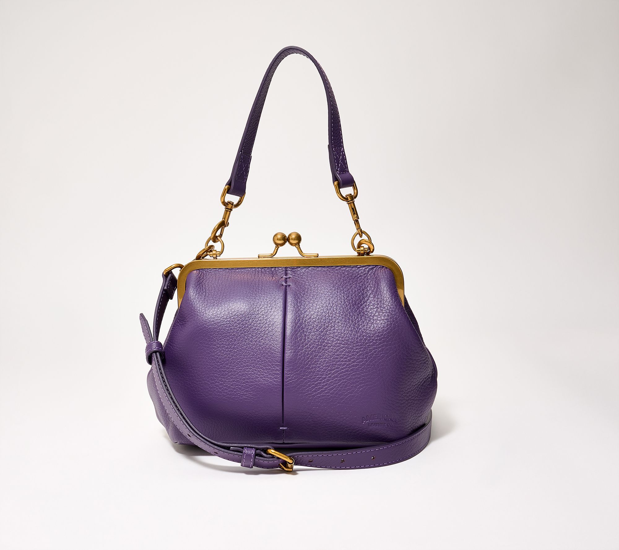American Leather Co. RFID Frame Convertible Crossbody