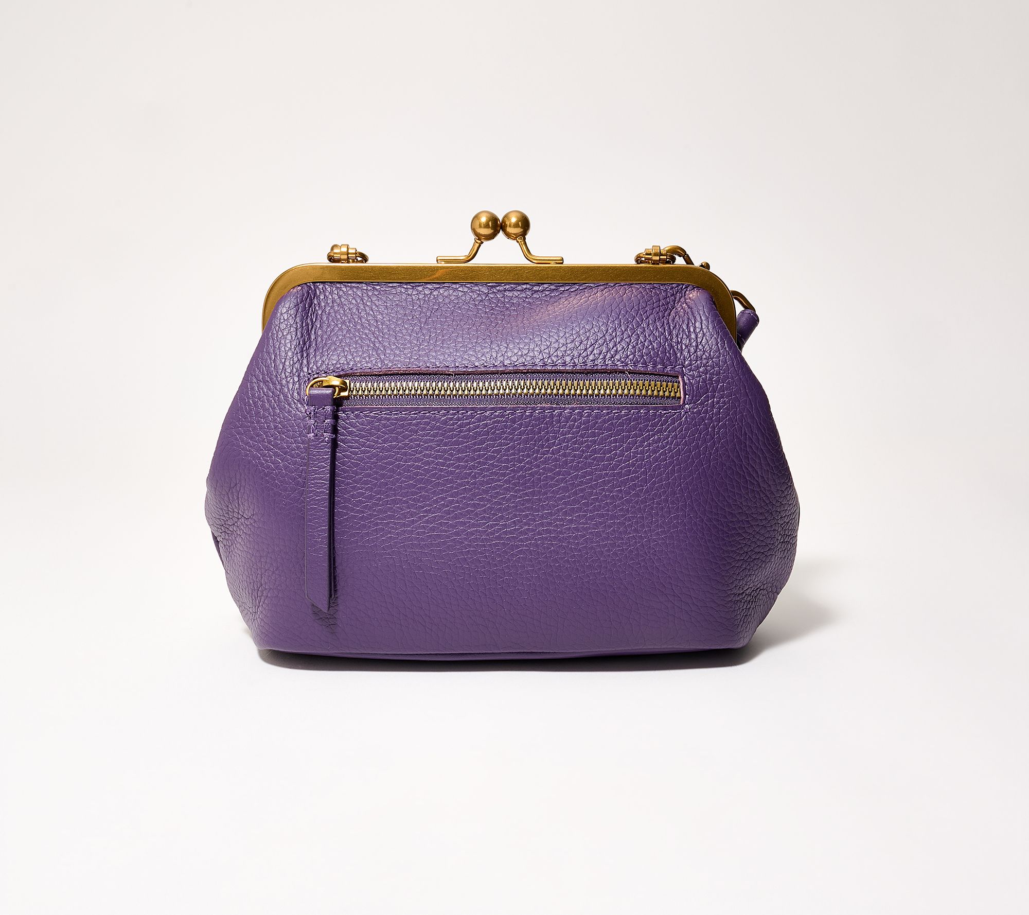 American Leather Co. RFID Frame Convertible Crossbody | QVC