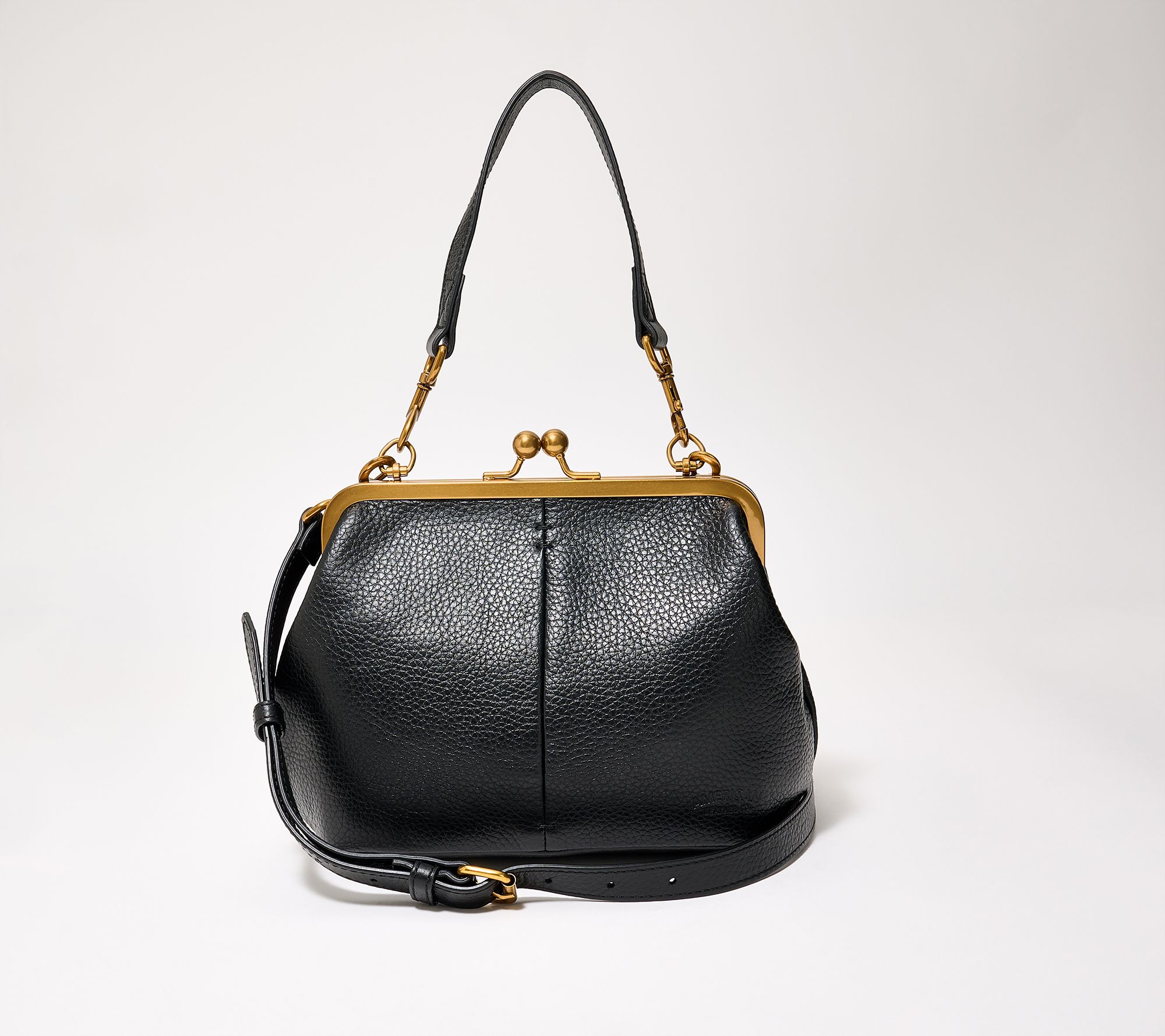 American Leather Co. RFID Frame Convertible Crossbody