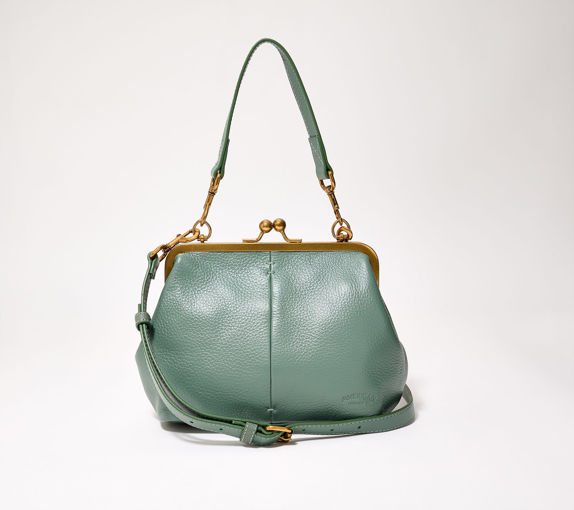 American Leather Co. RFID Frame Convertible Crossbody