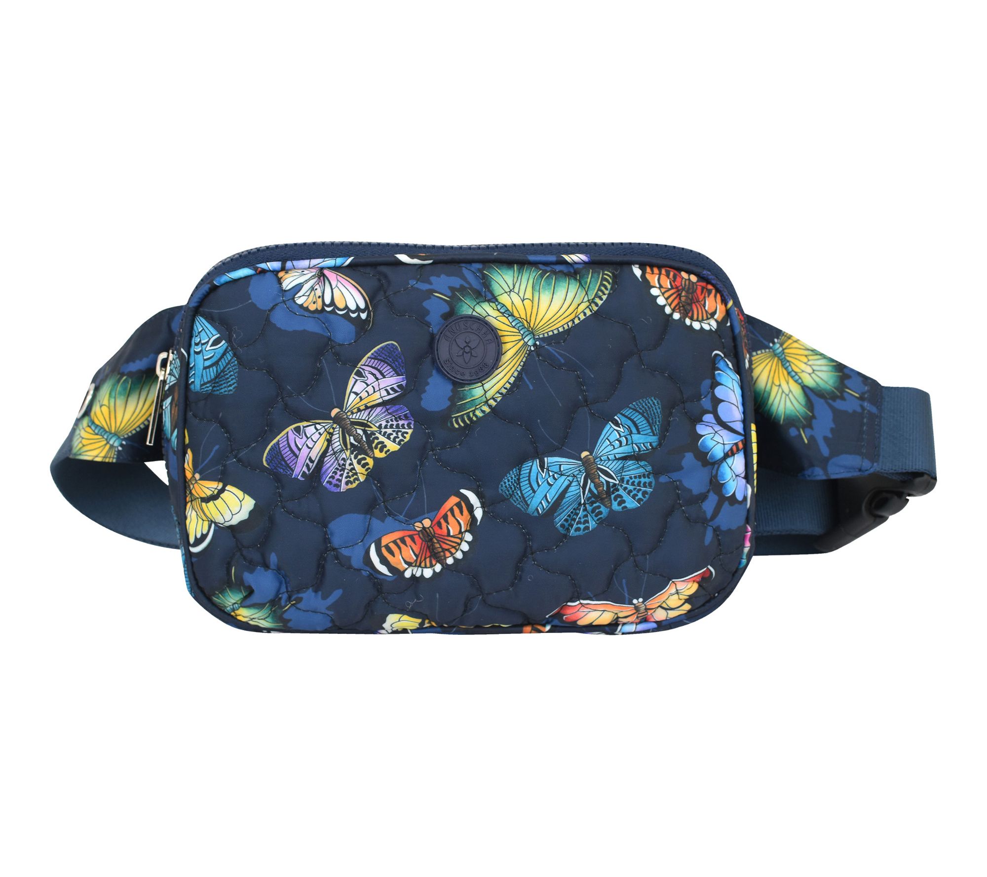 Anuschka Wanderlust Quilted Fabric Fanny Pack