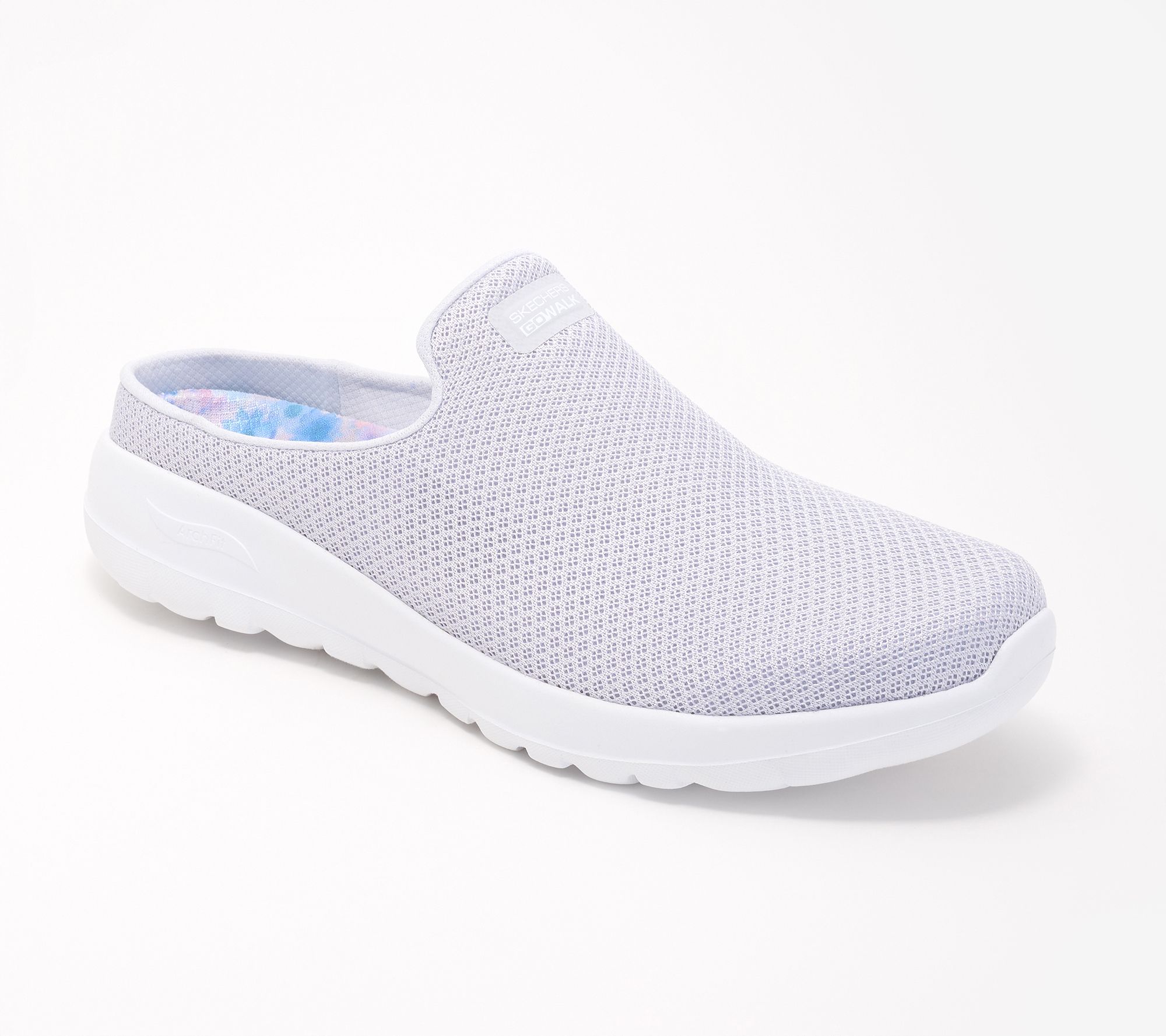 "As Is" Skechers GO WALK Arch Fit Joy Mesh Mules- Molly