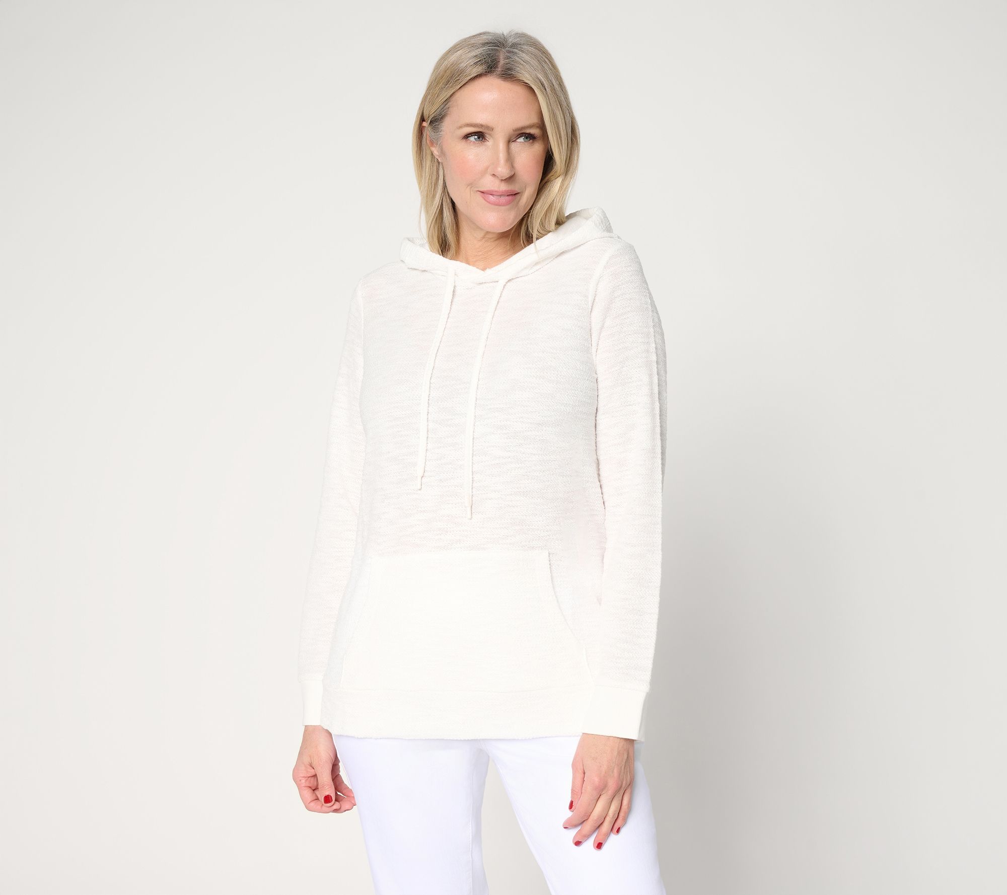 "As Is" Belle Beach by Kim Gravel Sweatshirt Slub ShorelineHoodie