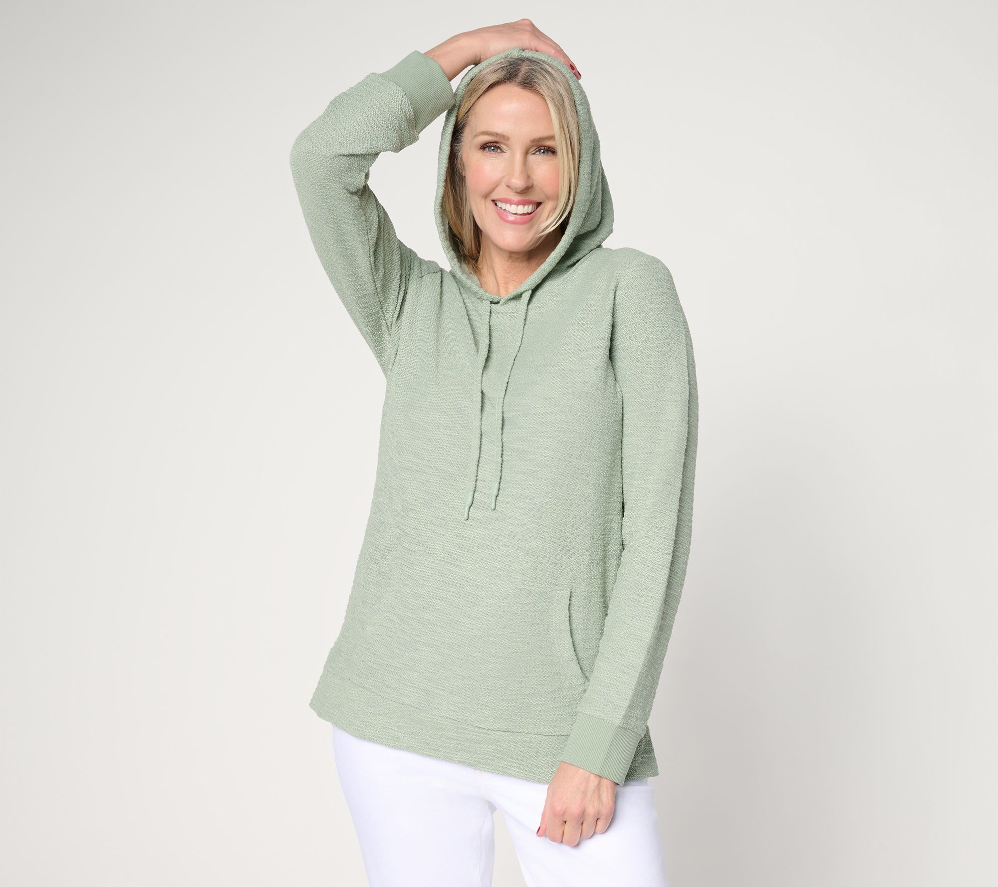 "As Is" Belle Beach by Kim Gravel Sweatshirt Slub ShorelineHoodie