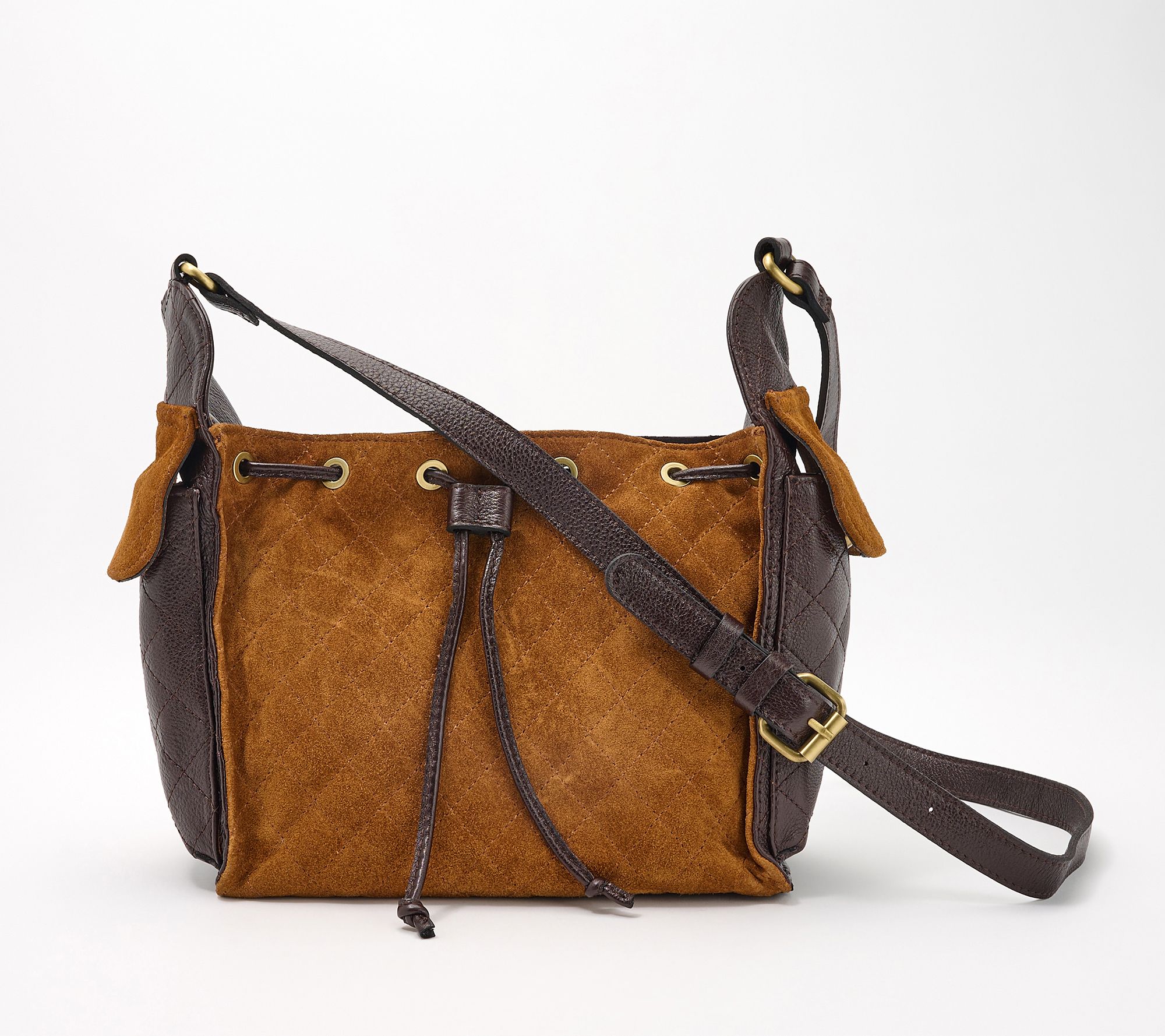 Patricia Nash Eugenia Quilted Drawstring Bag