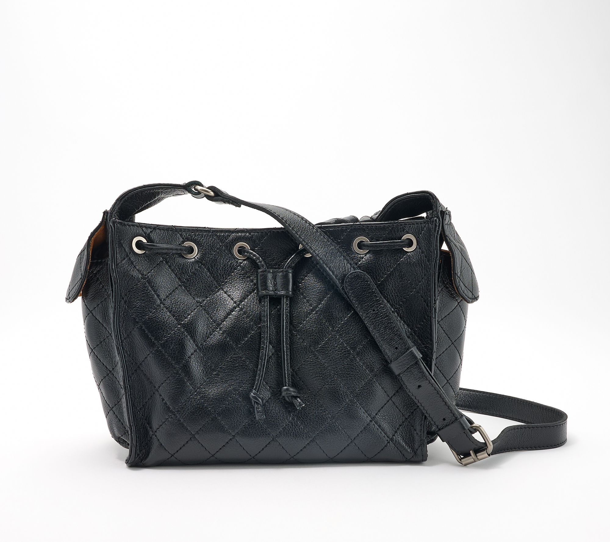 Patricia Nash Eugenia Quilted Drawstring Bag