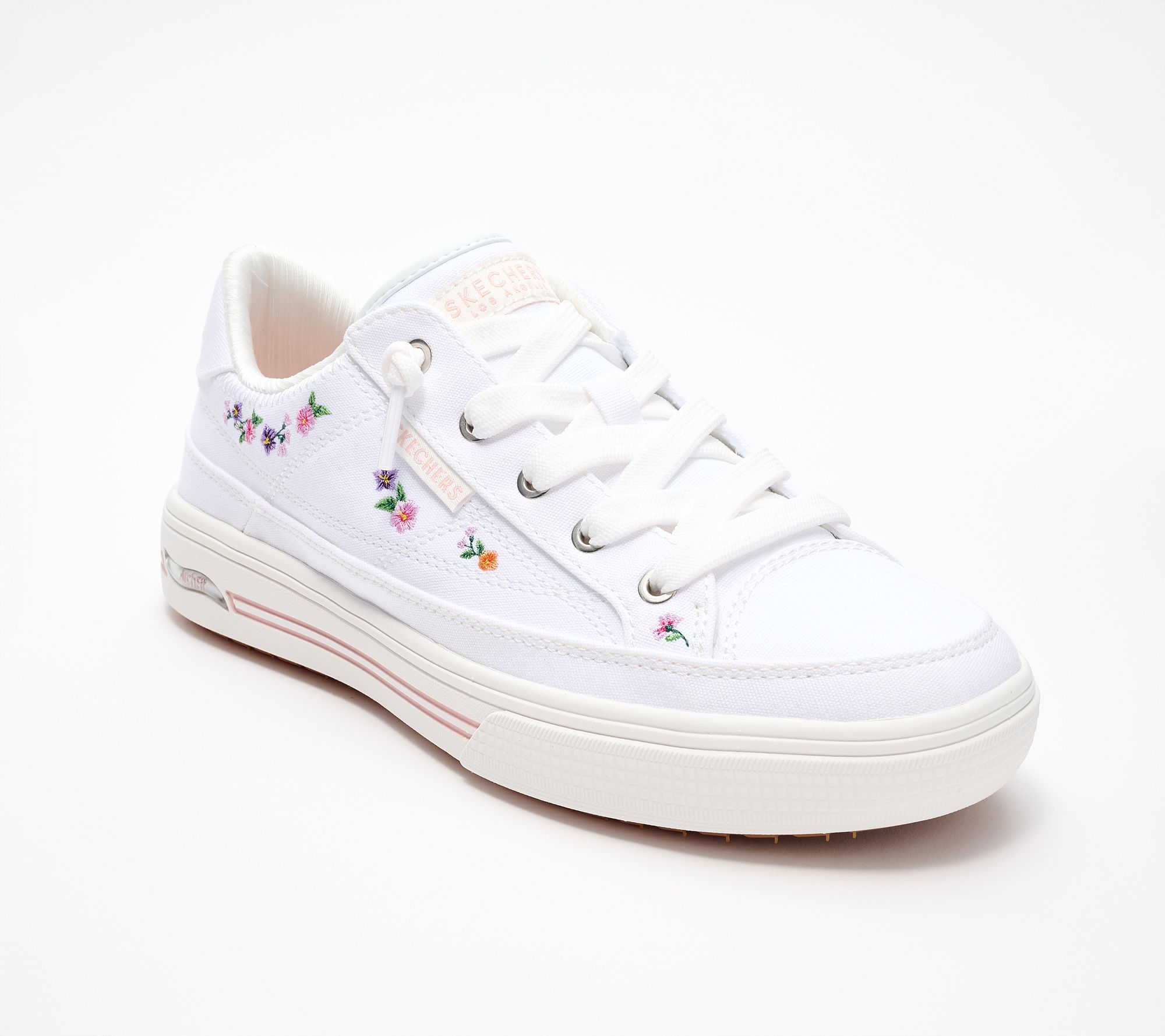 "As Is" Skechers Arch Fit Arcade Subtle Bouquet Casual Sneakers