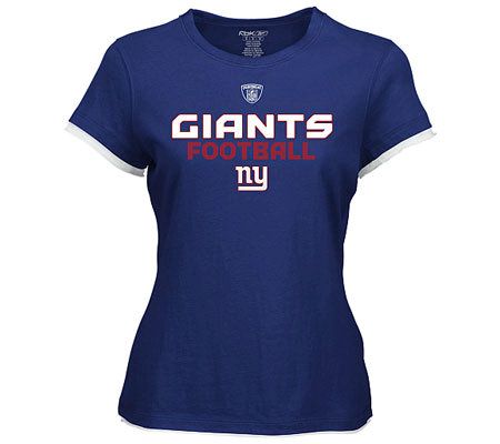 NFL New York Giants Women's Plus Size Gemini Too T-Shirt 