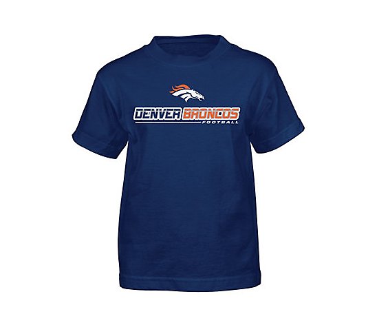 NFL Denver Broncos Boys (8-20) Streamline T-Shirt 