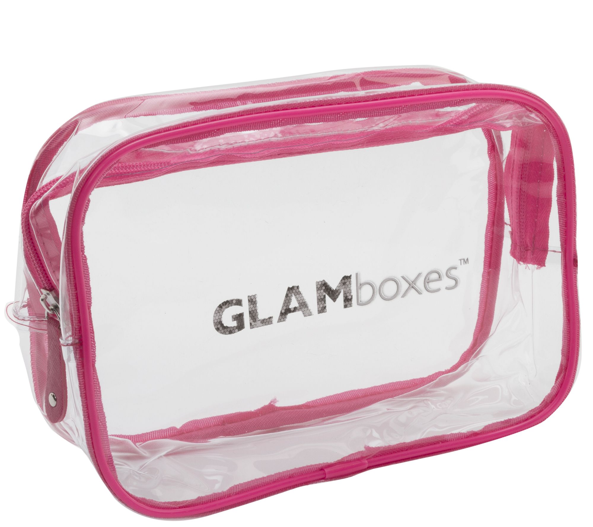 GLAMboxes GLAMluxe Makeup Box with Partial Lid - QVC.com