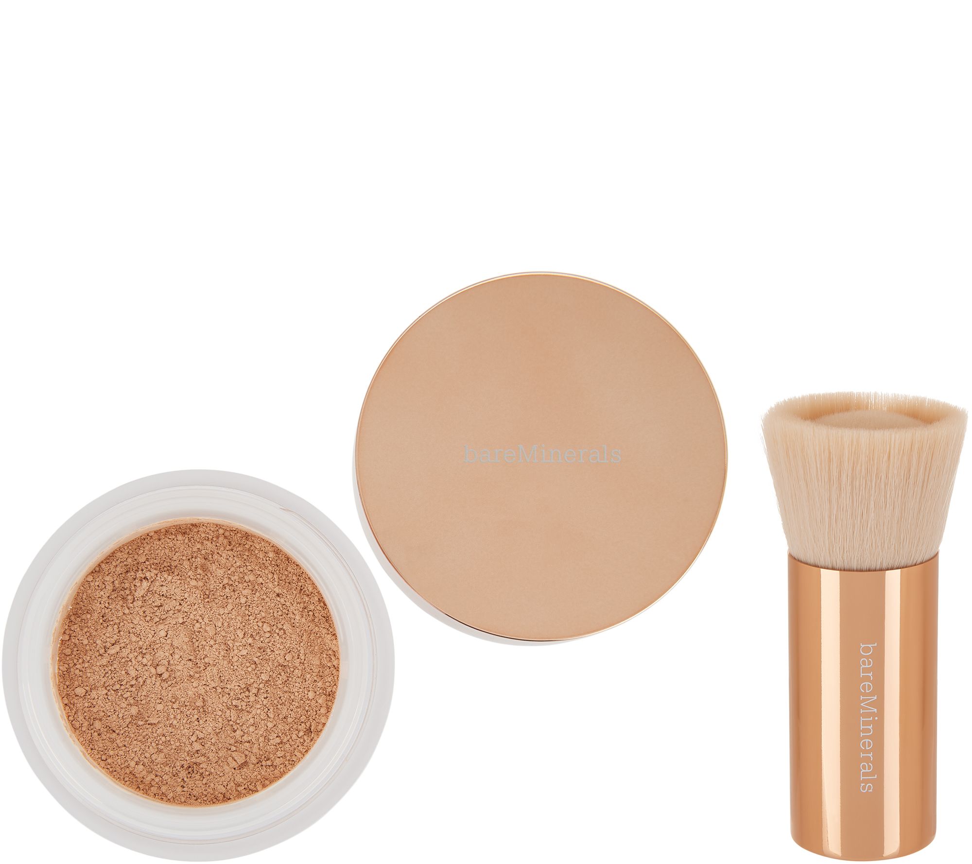 bareMinerals Deluxe Foundation Holiday Edition with Brush - QVC.com