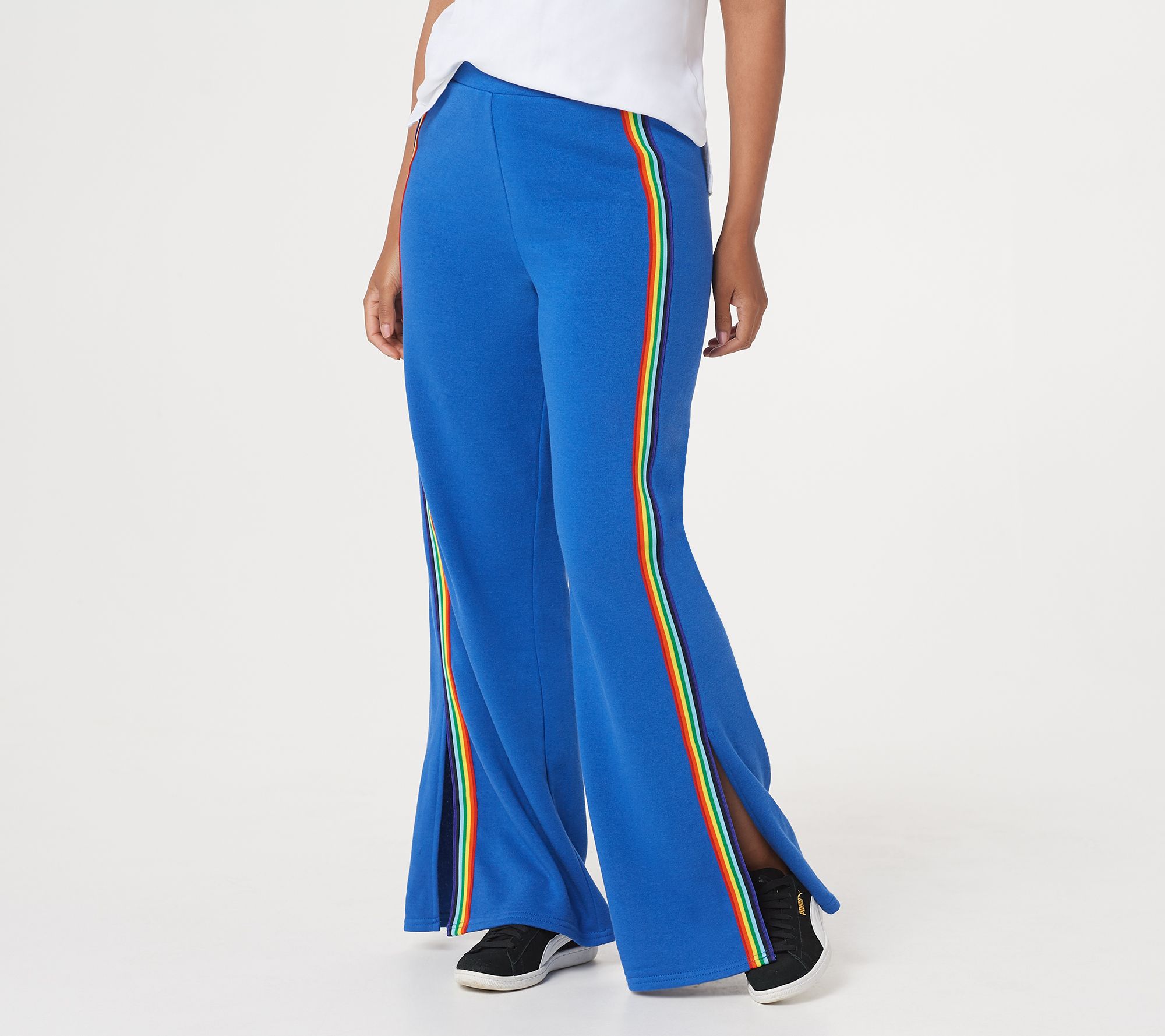 Tracy Anderson for G.I.L.I. Regular French Terry Pants - QVC.com