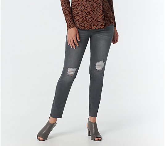Lisa Rinna Collection Distressed Jeans