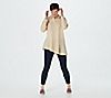 Joan Rivers Button Front Tunic with Asymmetric Hem, 2 of 6