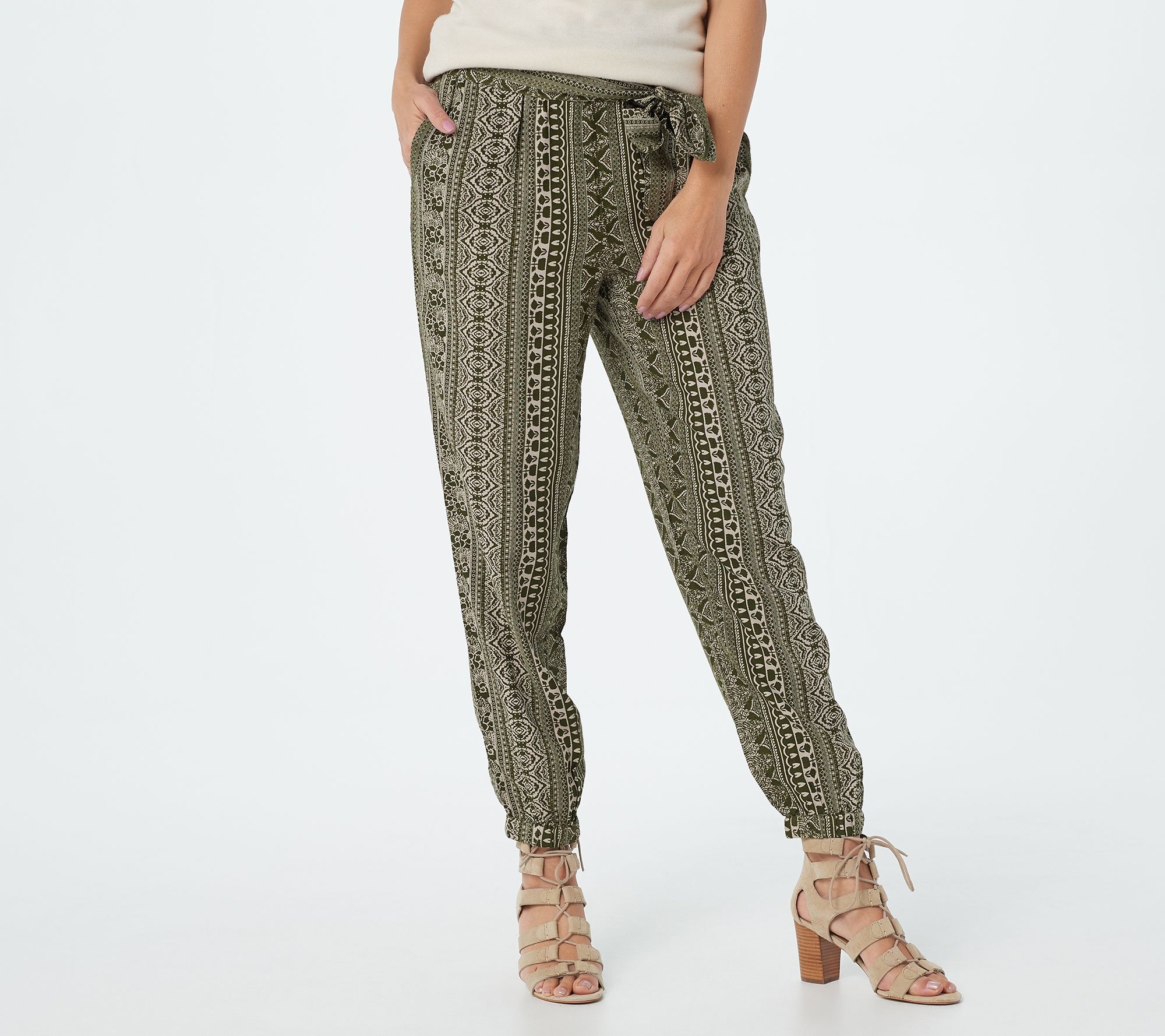 susan graver jogger pants