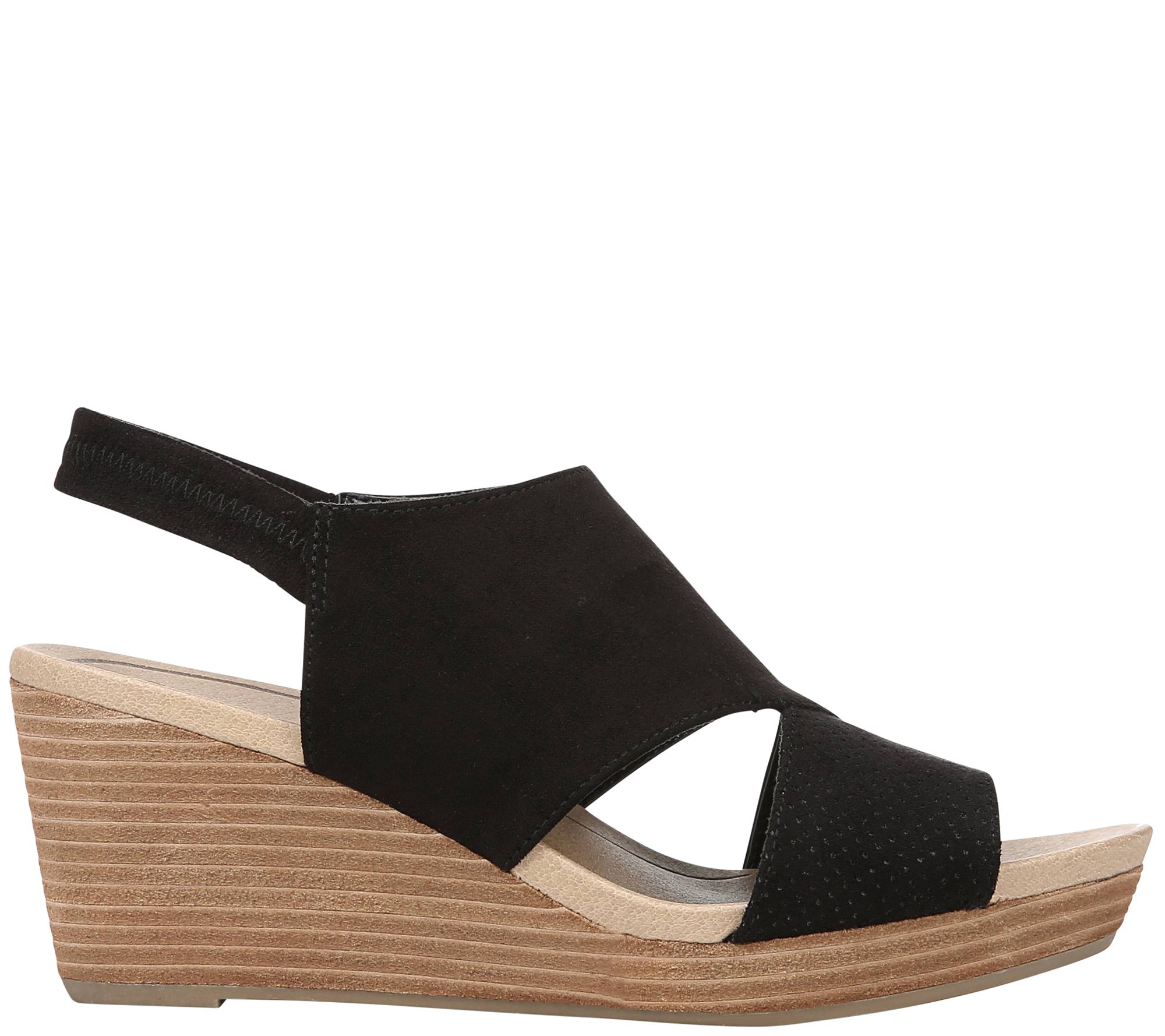 dr scholl's brita wedge sandal