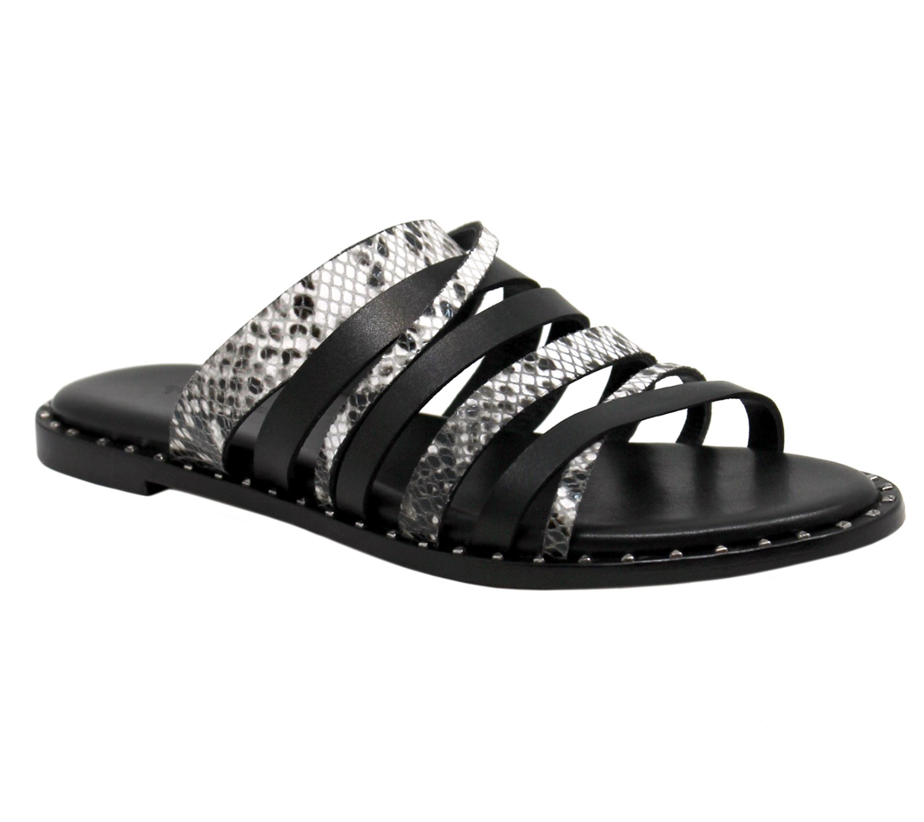 Charles David Slip-On Flat Sandals - Source