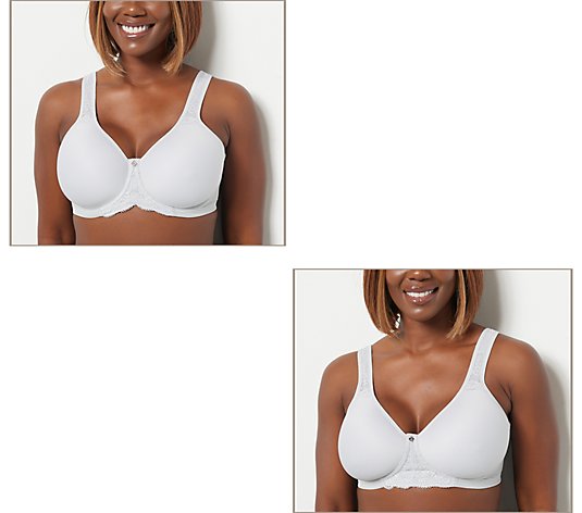 Breezies Natural Curves Underwire or Wirefree Bra