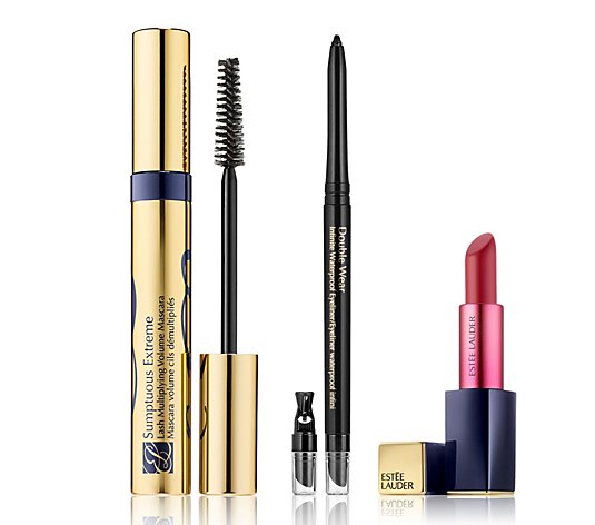 Estee Lauder Pure Color Envy Lipstick, Eyeliner & Mascara Kit