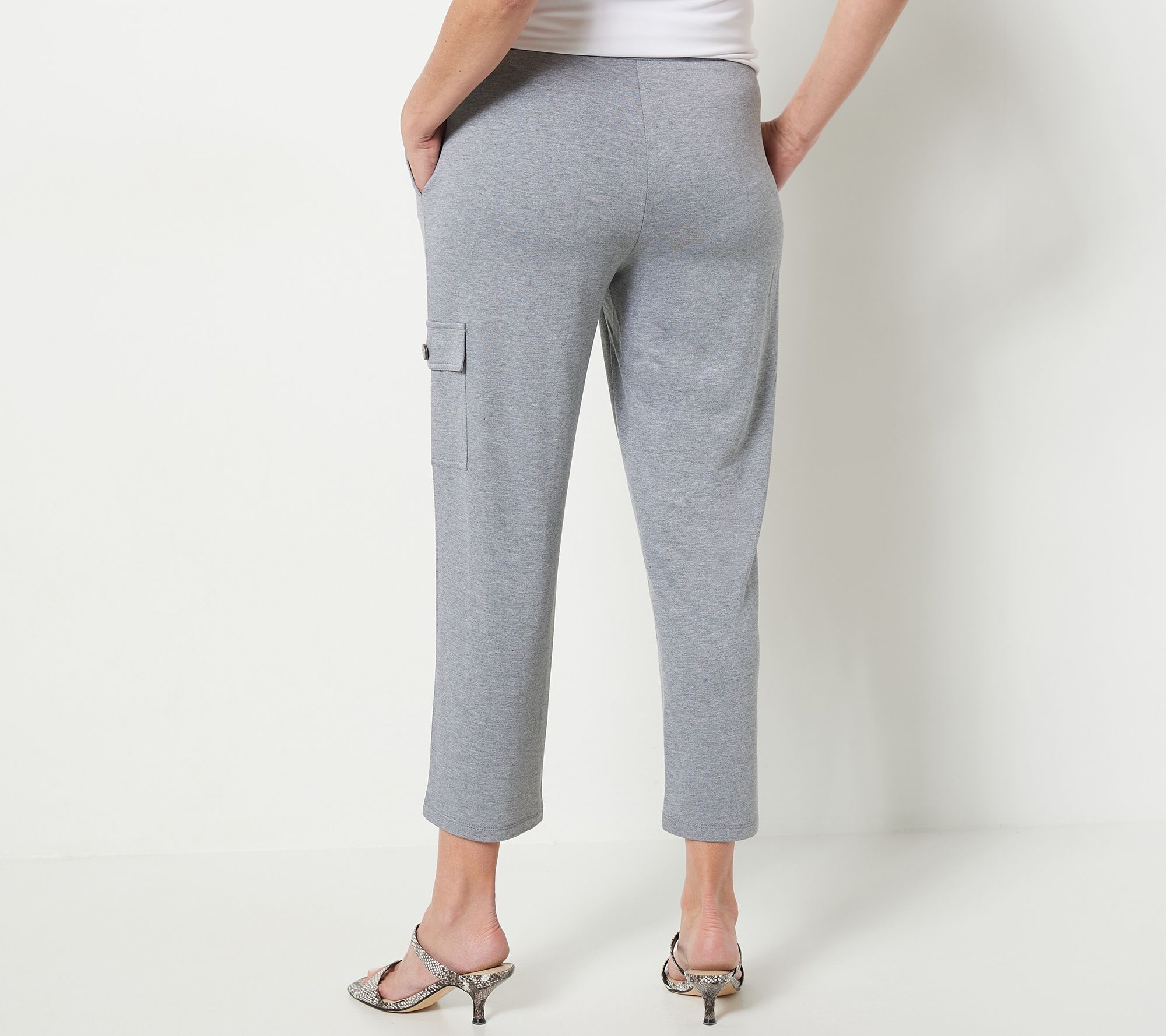 Susan Graver, Pants & Jumpsuits, Susan Graver Weekend Premium Stretch  Cargo Pants A294874