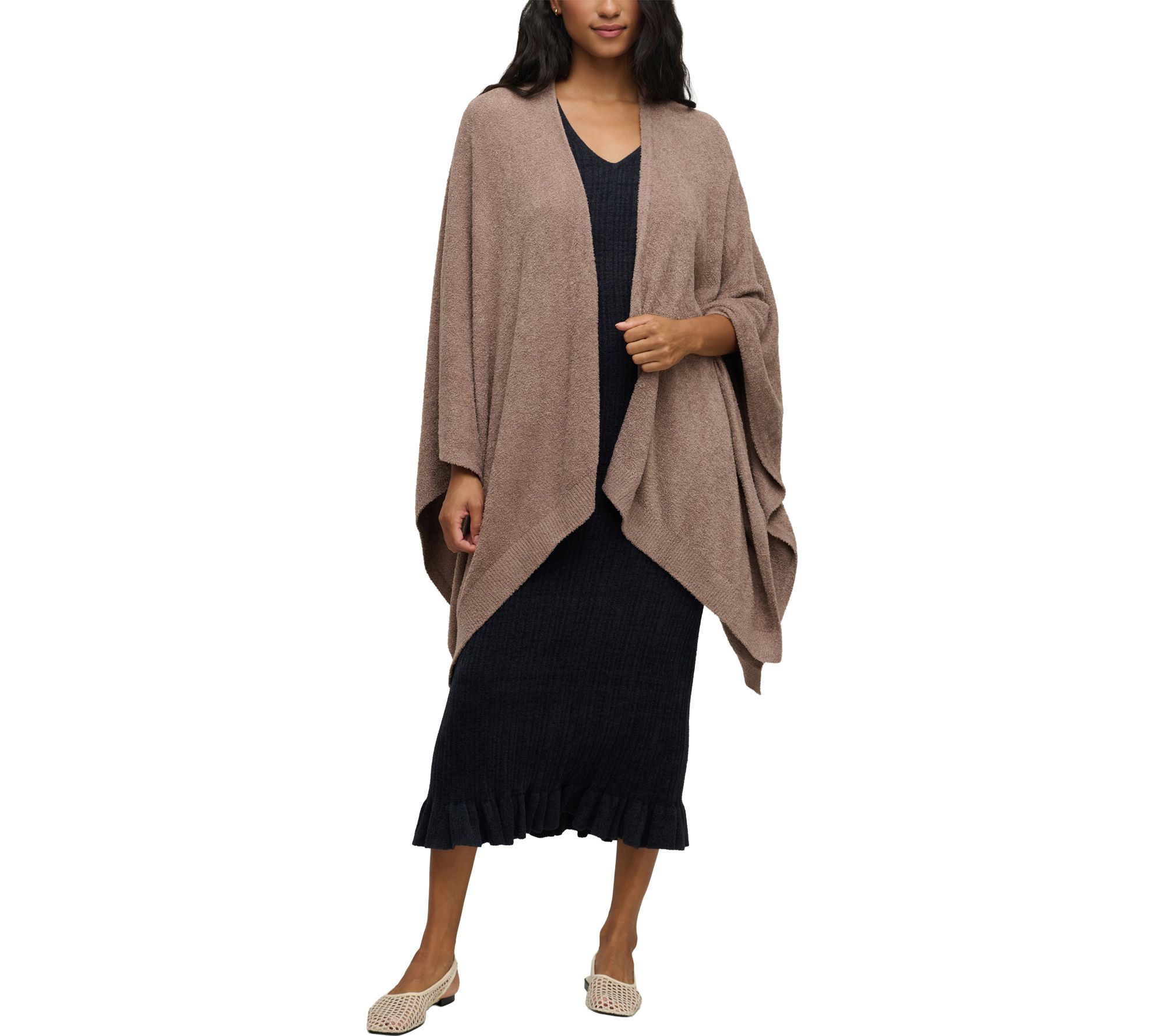 Barefoot Dreams CozyChic Lite Heathered Weekend Wrap