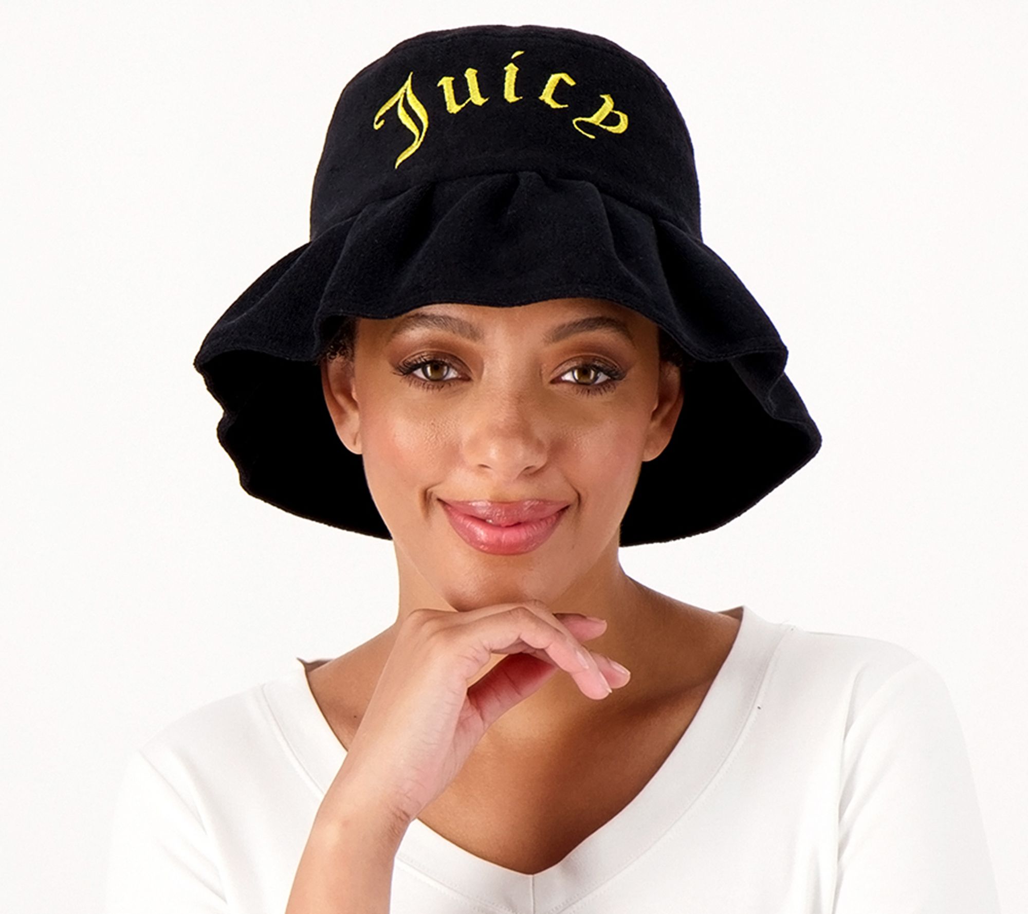 JUICY COUTURE★fluff Scalloped Hat JC262 $_12.JPG?set_id=880000500F