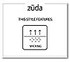 zuda Z-Knit Open Front Topper, 4 of 4