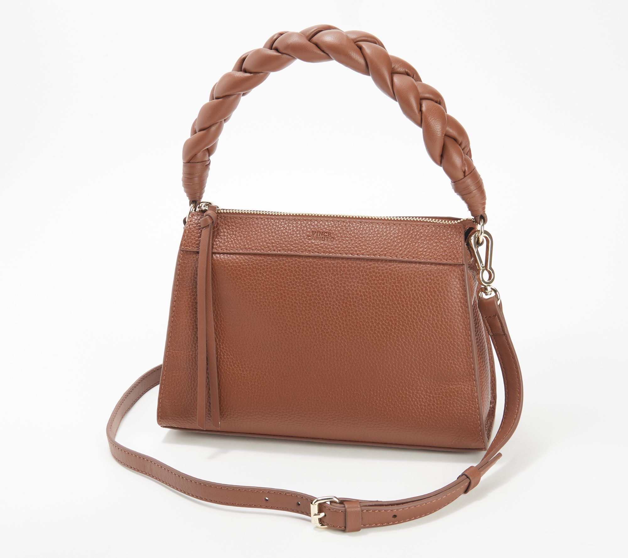 Vince Camuto Leather Bag- Arlow on QVC 