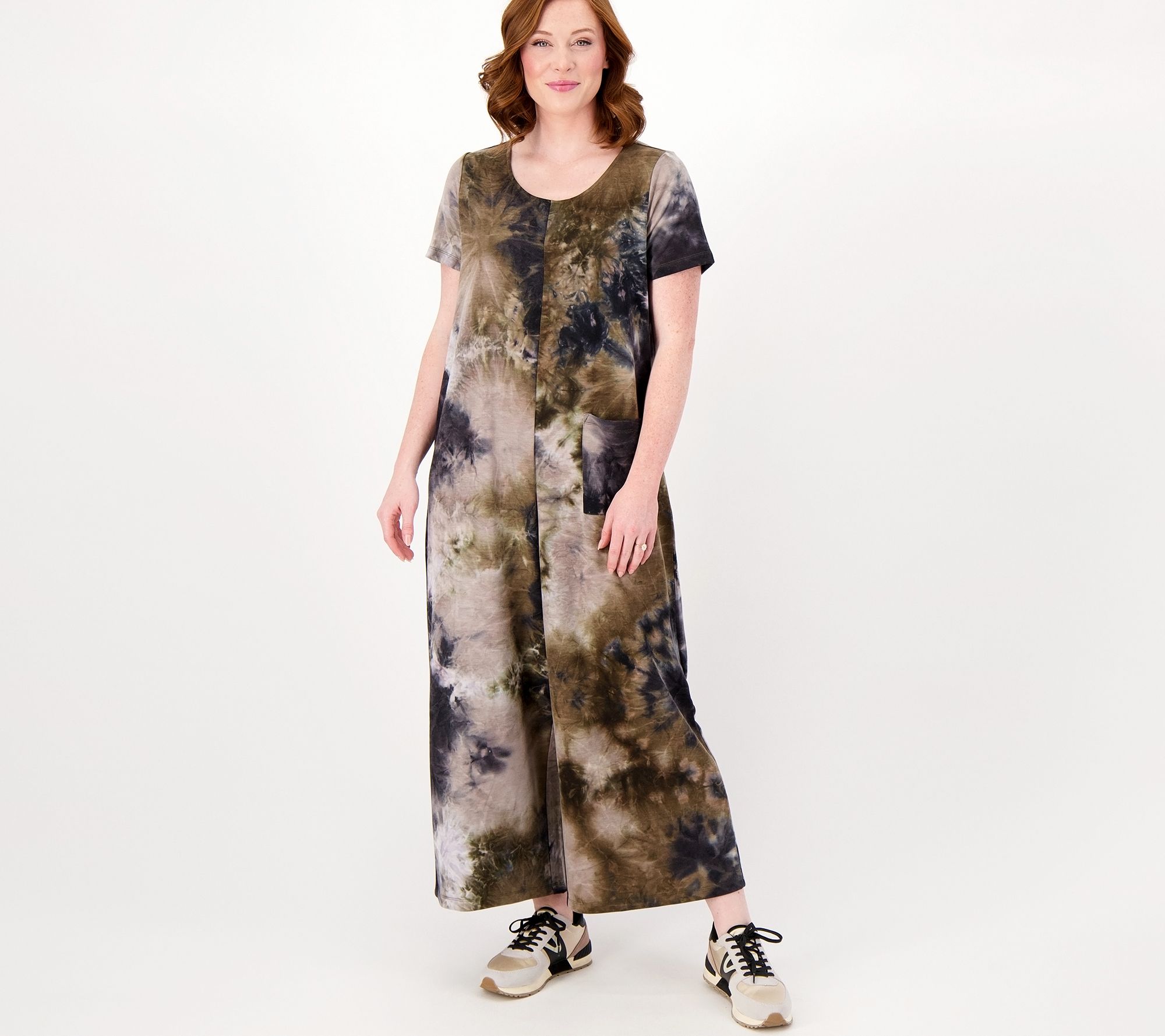 LOGO Lounge by Lori Goldstein Regular French Terry Jumpsuit