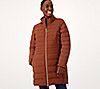 "As Is" Nuage Regular Stretch Puffer Coat w/ Removable Faux Fur Trim Hood, 2 of 7