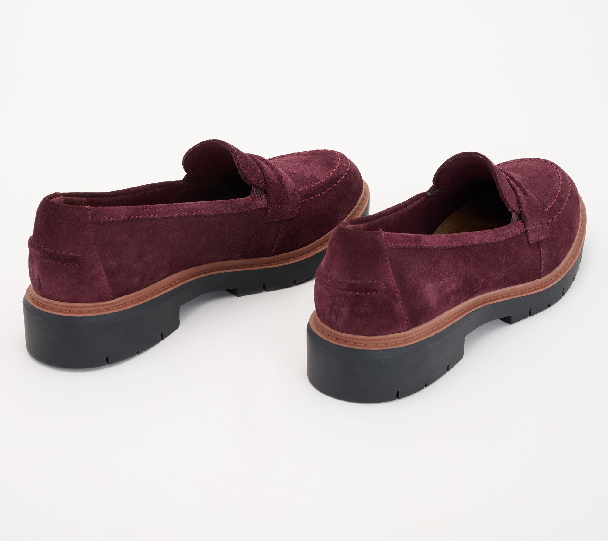 Clarks Collection Leather Loafers- Westlynn Bay - QVC.com