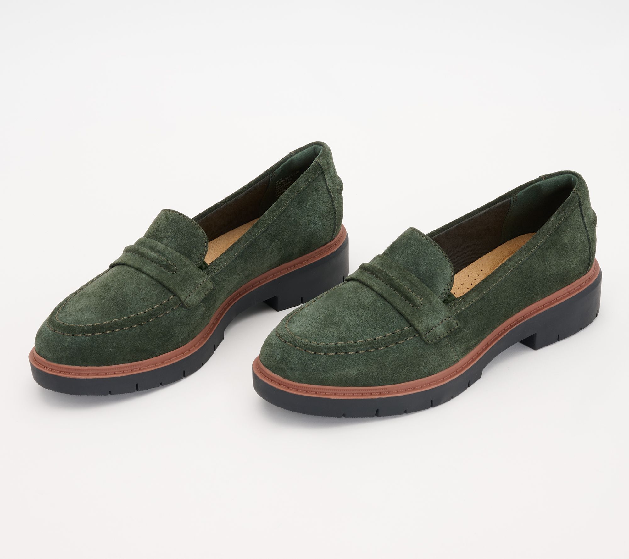 Clarks Collection Leather Loafers- Westlynn Bay - QVC.com