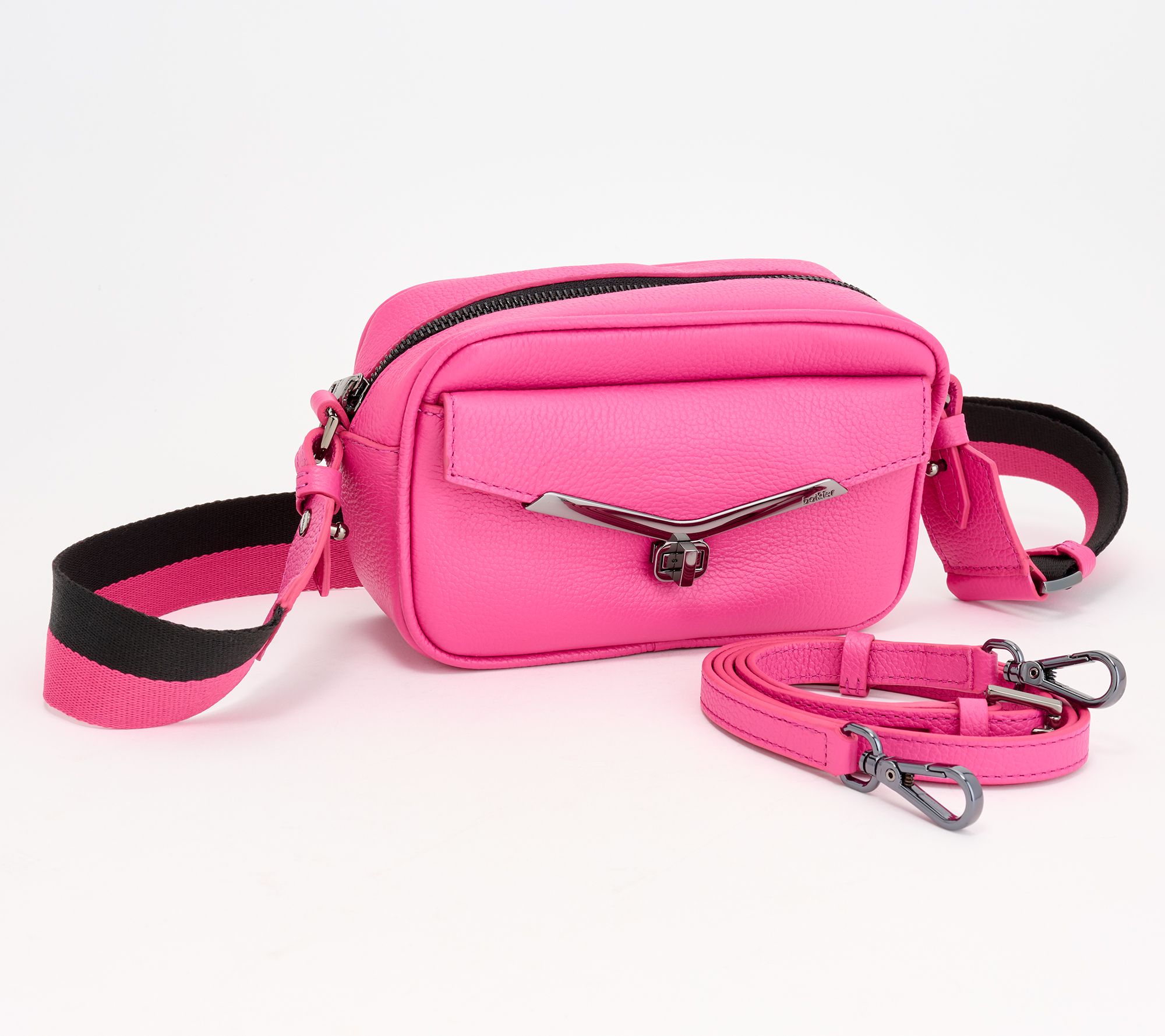 Botkier Valentina Camera Leather Crossbody